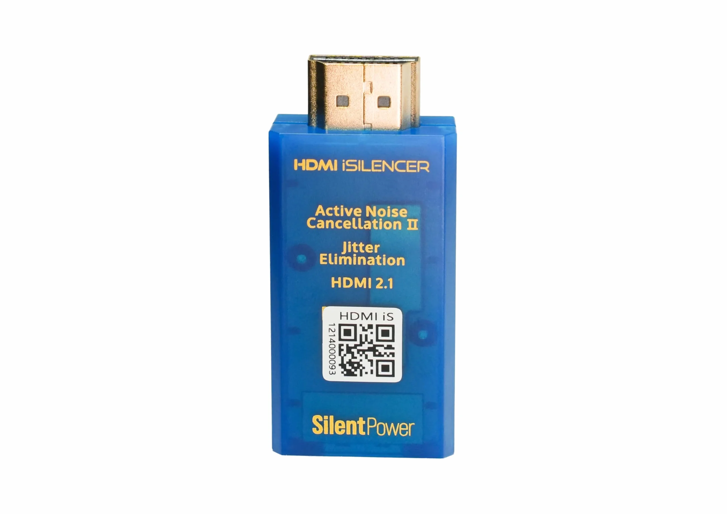 iFi HDMI iSilencer - Filtro de ruido HDMI con protección contra sobretensiones - Cancelación activa de ruido - Eliminación de fluctuaciones - Soporta Ultra HD HDR 8K/60Hz y 4K/120Hz