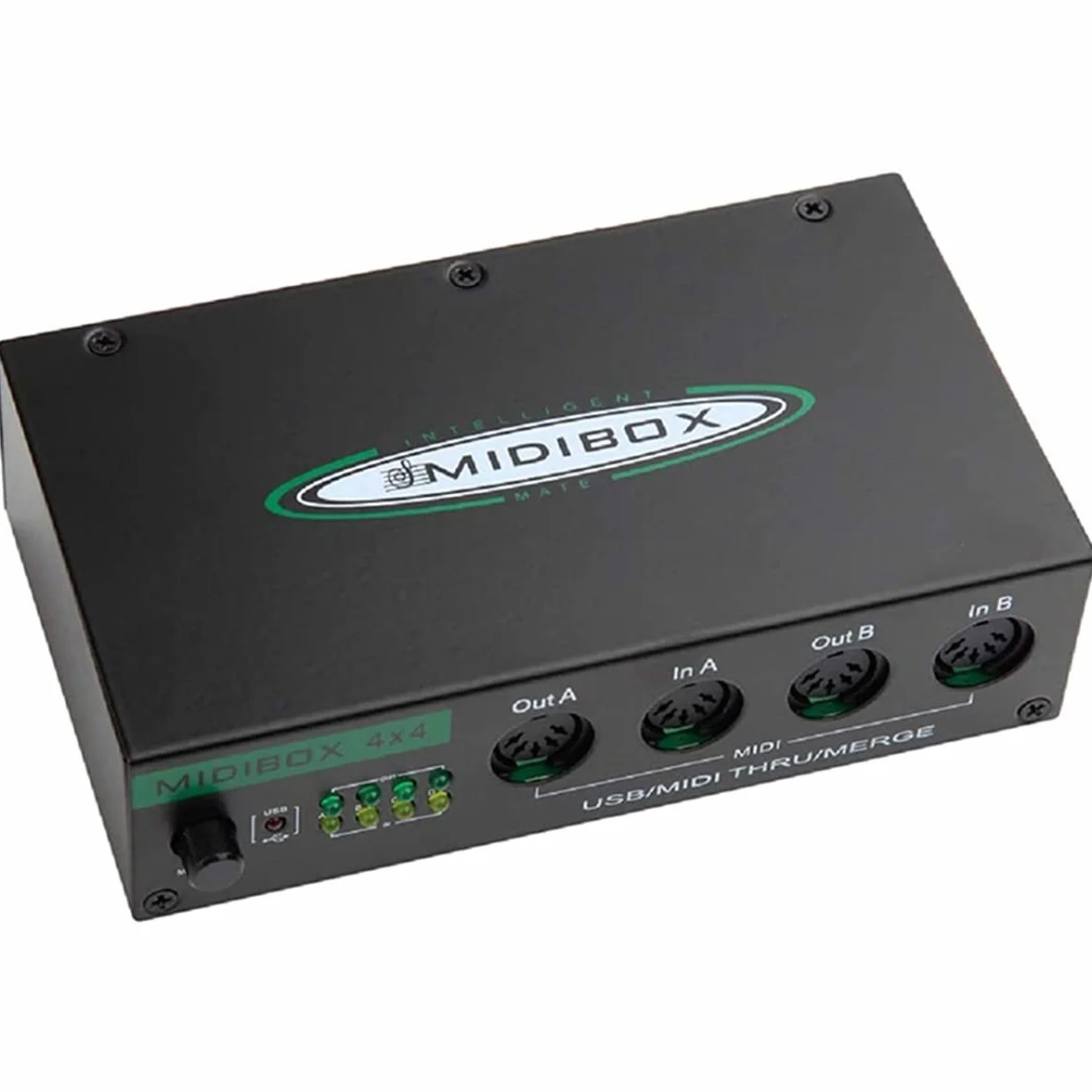 Instrumentos Musicales Midi Caja Interfaz USB Midi Fusionada TravéS de la Caja 64 Canales Midi