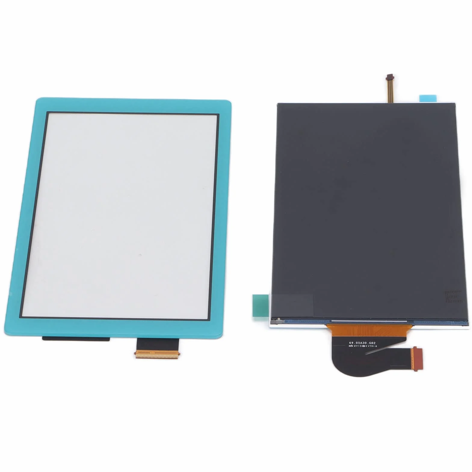 Reemplazo de Pantalla LCD Switch Lite, Piezas de Reparación de Panel Resistente (Azul)