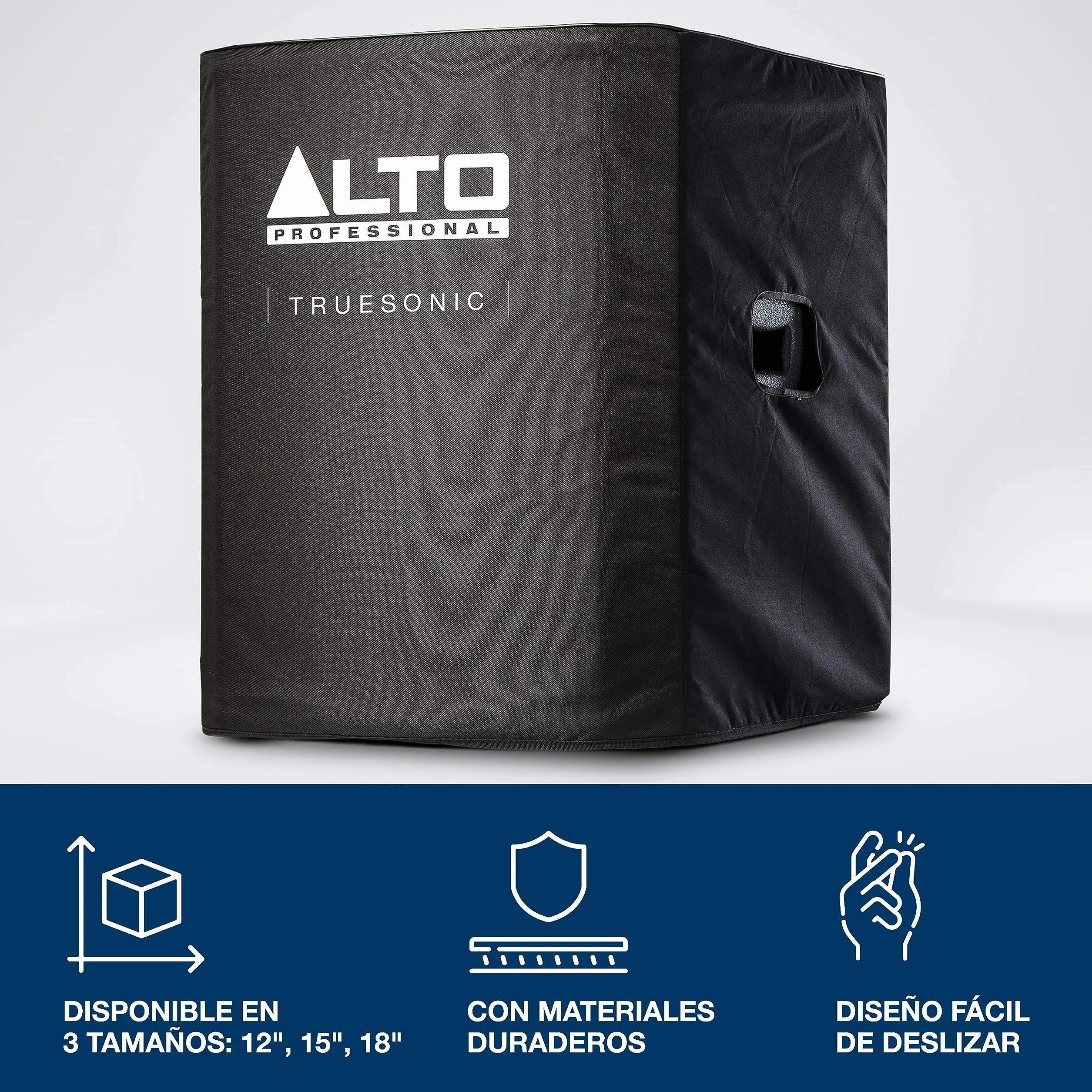 ALTO Funda Deslizante Duradera Para el Subwoofer Altavoz Autoamplificado TS18S Con Forro de Nailon y Acceso Mediante Asa de Acceso