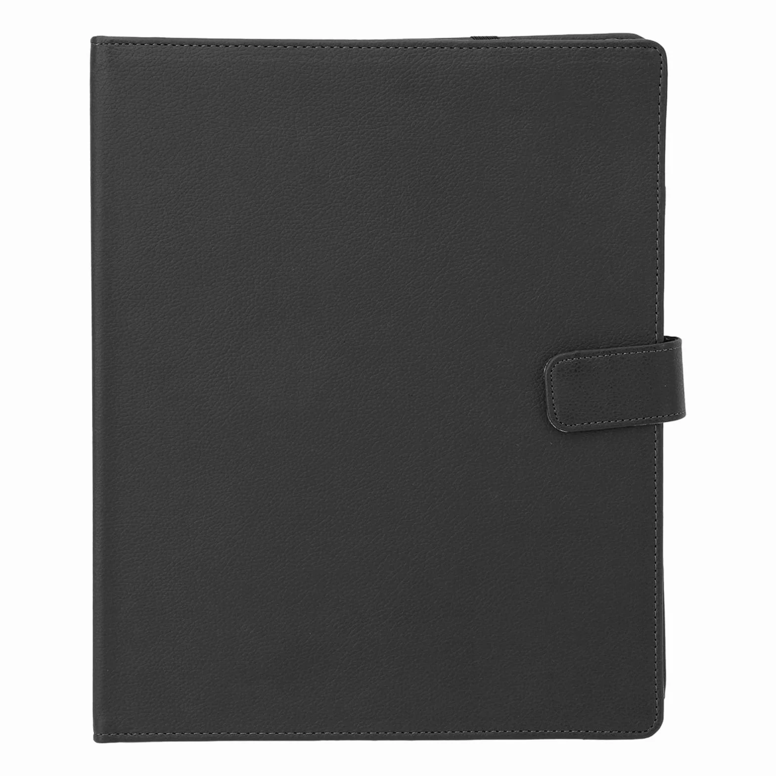 Carpeta de Partituras Portátil Durable, A4, Con Números de Página, PVC de Cuero PU, Negro, para Banda, Orquesta y Coro, Profesionales Musicales y Estudiantes.