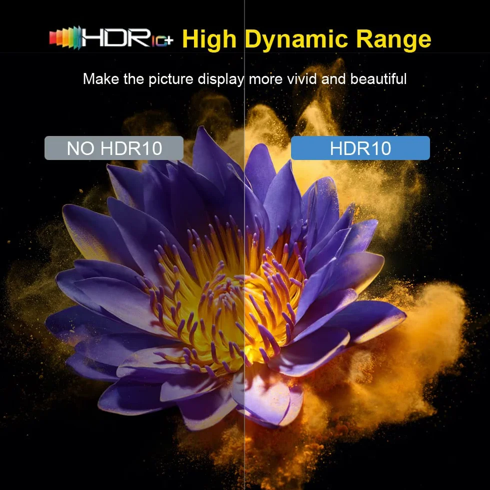 HK1 RBOX Android 12.0 TV Box 4GB RAM 64GB ROM H618 Quad-Core 64-bit WiFi 2.4/5.8GHz BT 4.0 8K H265