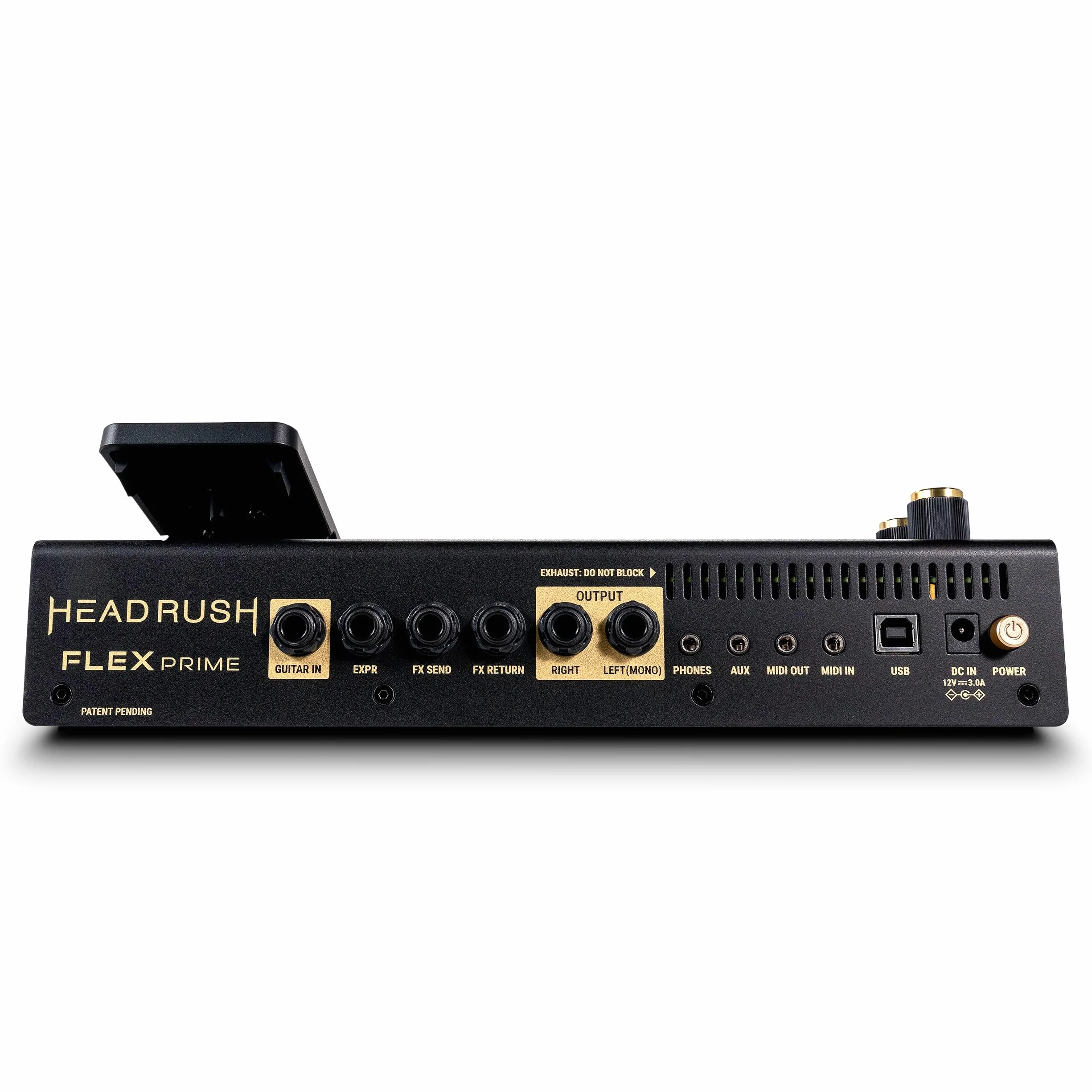 HeadRush Flex Prime - Pedal Multiefectos para Guitarra y Bajo y Procesador de Modelado de Amplis con Pantalla Táctil, Looper, WiFi, Bluetooth y USB