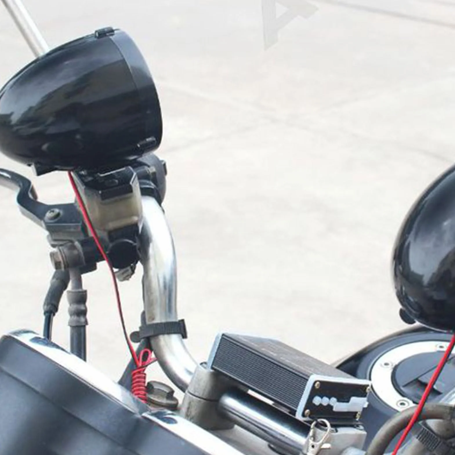 TROONZ Altavoz estéreo de Audio para Motocicleta,Altavoces Impermeables para Motocicleta | Audio estéreo para Manillar de Motocicleta,Amplificador de Audio para Motocicleta con Fuertes Sonidos de