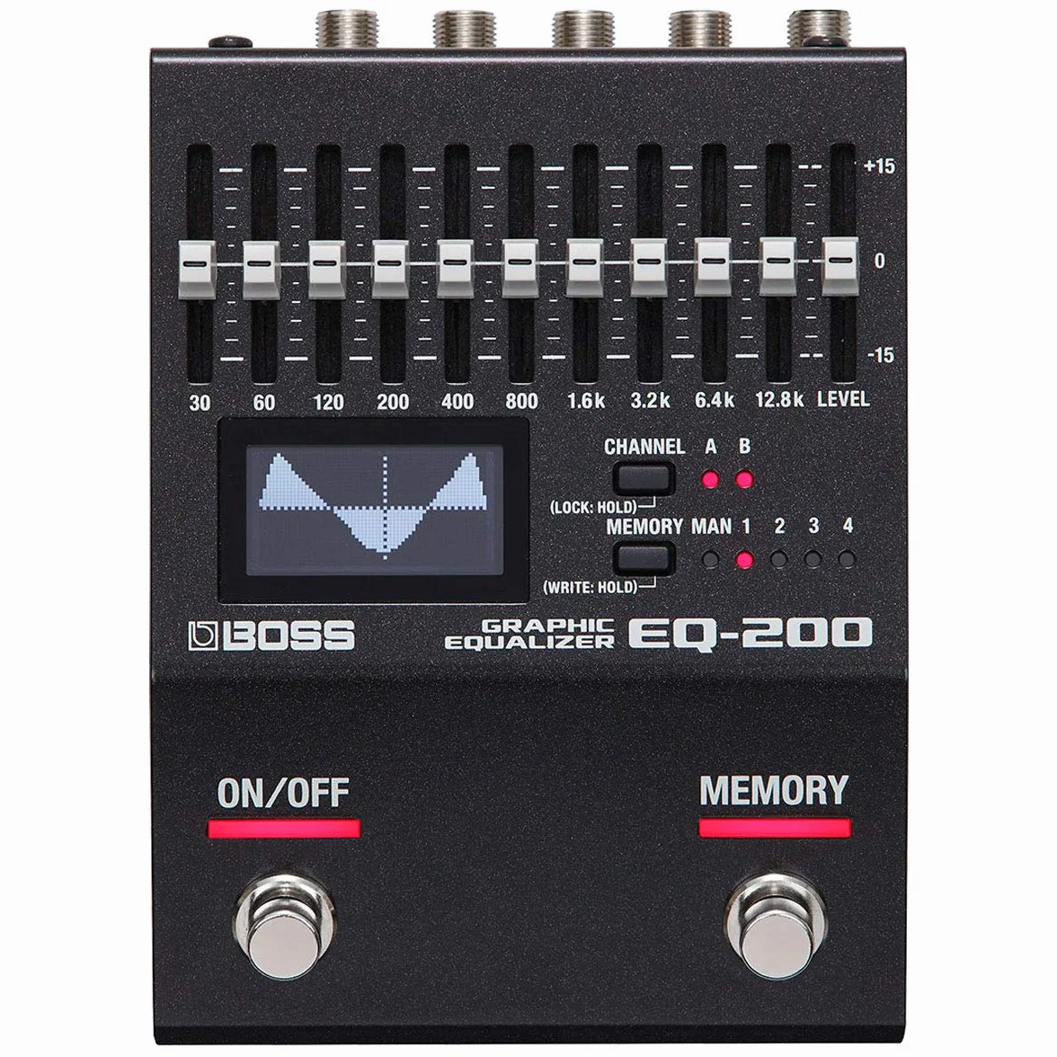 Boss EQ-200 - Ecualizador gráfico y fuente de alimentación keepdrum (9 V)