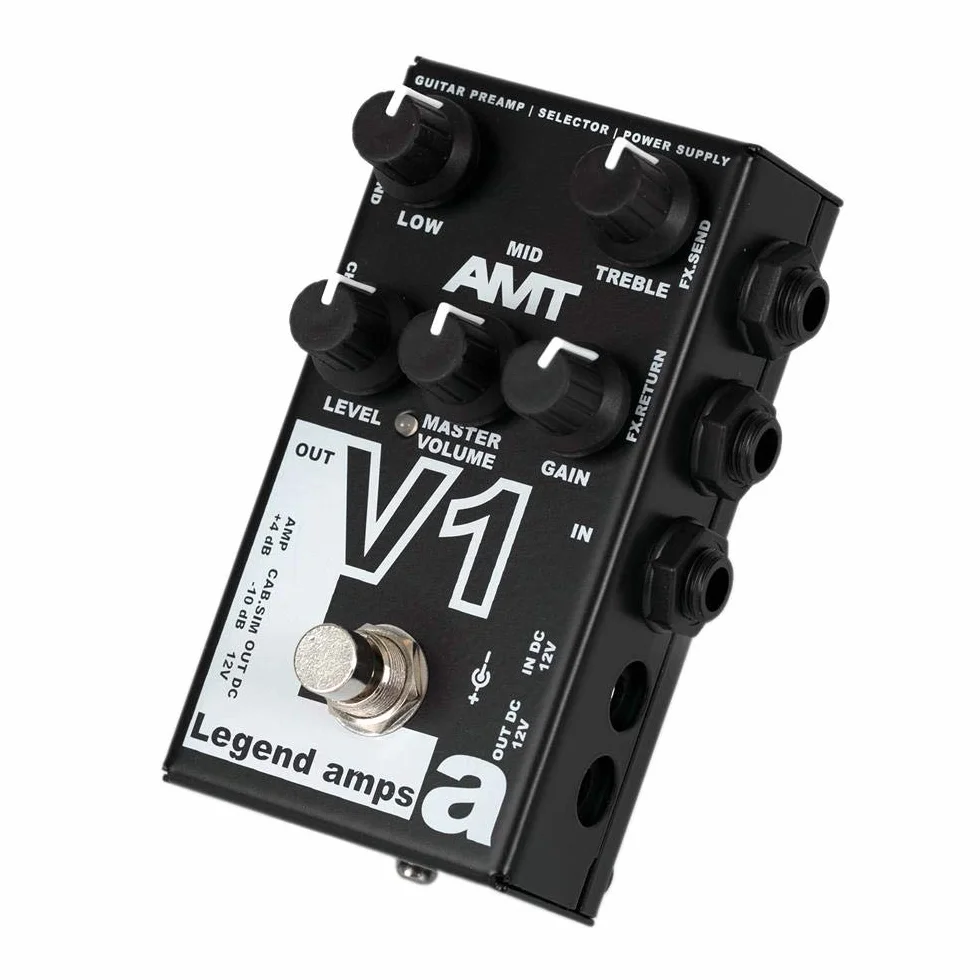 AMT V1-1 - Preamplificador de guitarra JFET con cab.sim (VOX emulate)