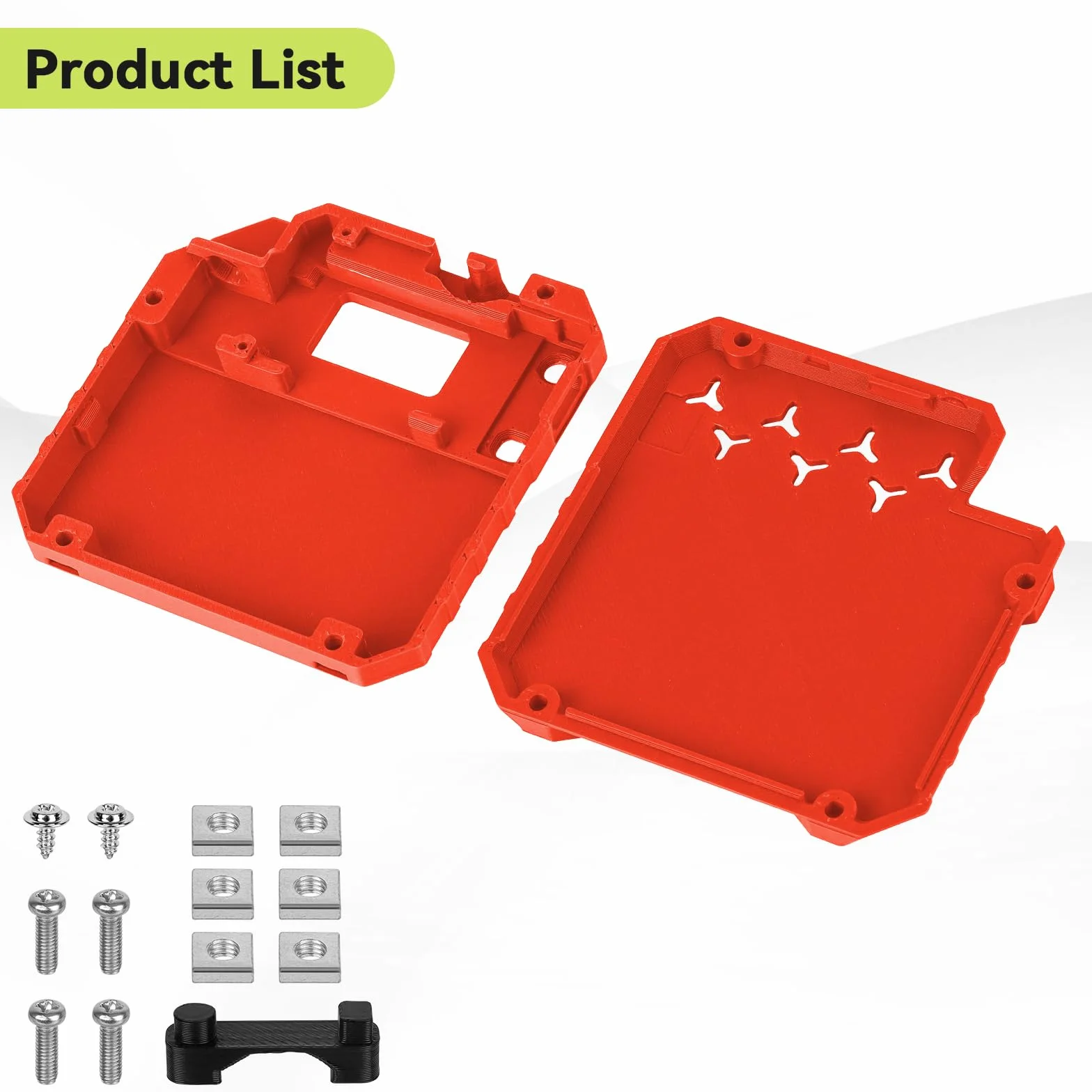 Carcasa Heltec V3 ESP32 LoRa placa de desarrollo con conector antena interfaz tipo C rojo