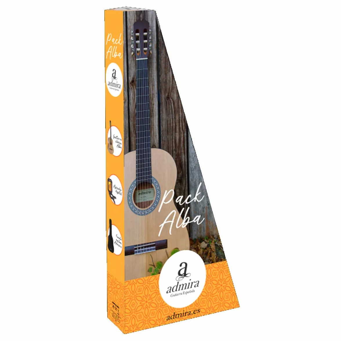 GUITARRA CLASICA - Admira (Alba) Iniciacion 4/4 (PACK)