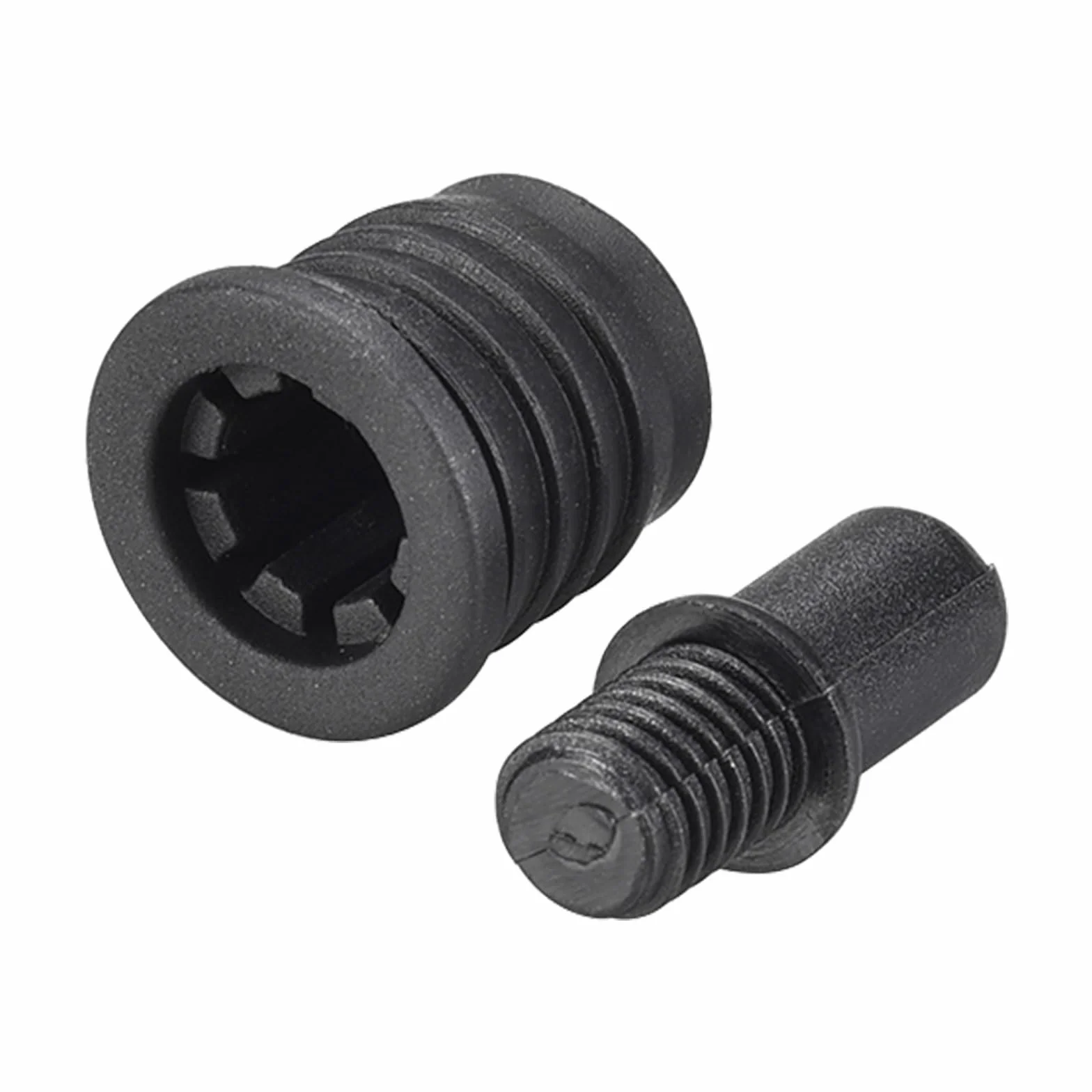Kit de Clavijas Pequeñas para Altavoces Duraderas, [para Altavoces Pequeños, Cajas de Estantería] - Dia 5.6mm/Negro/8 Juego