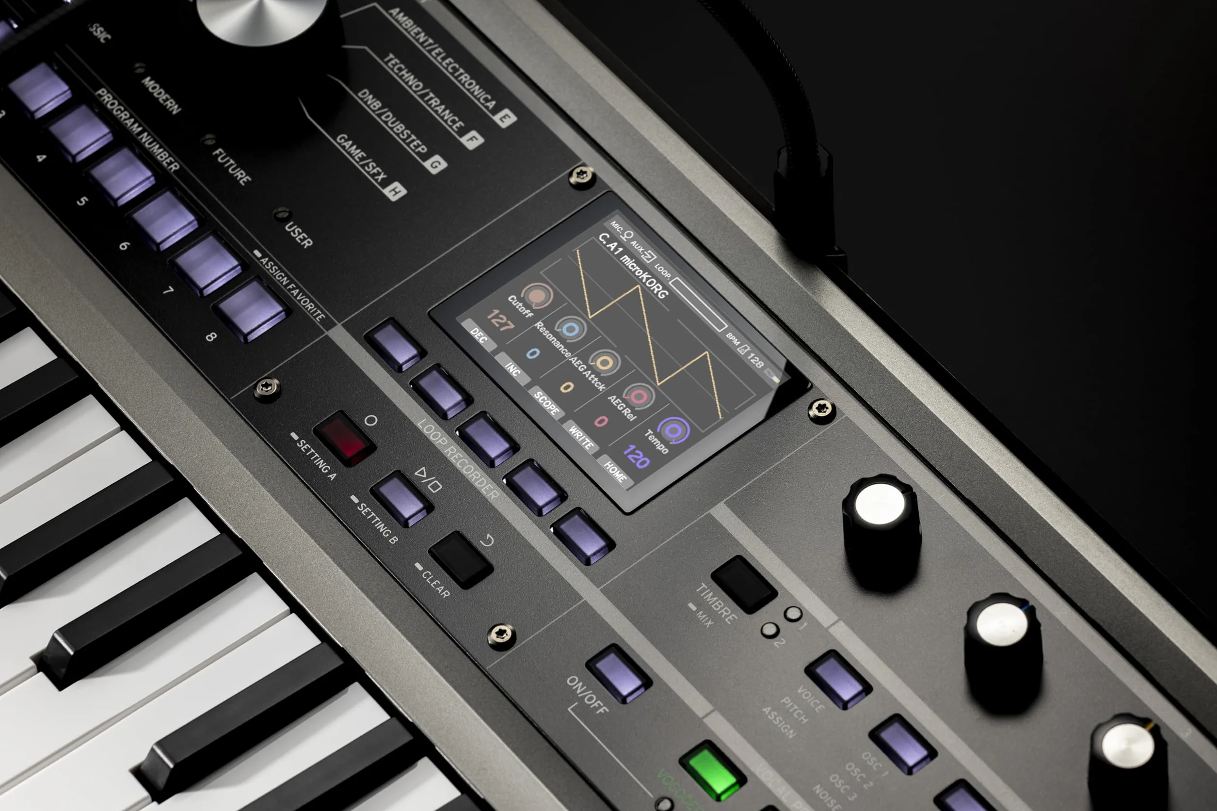 Korg microKORG 2 - Sintetizador Analógico de 37 Teclas y Procesador Vocal