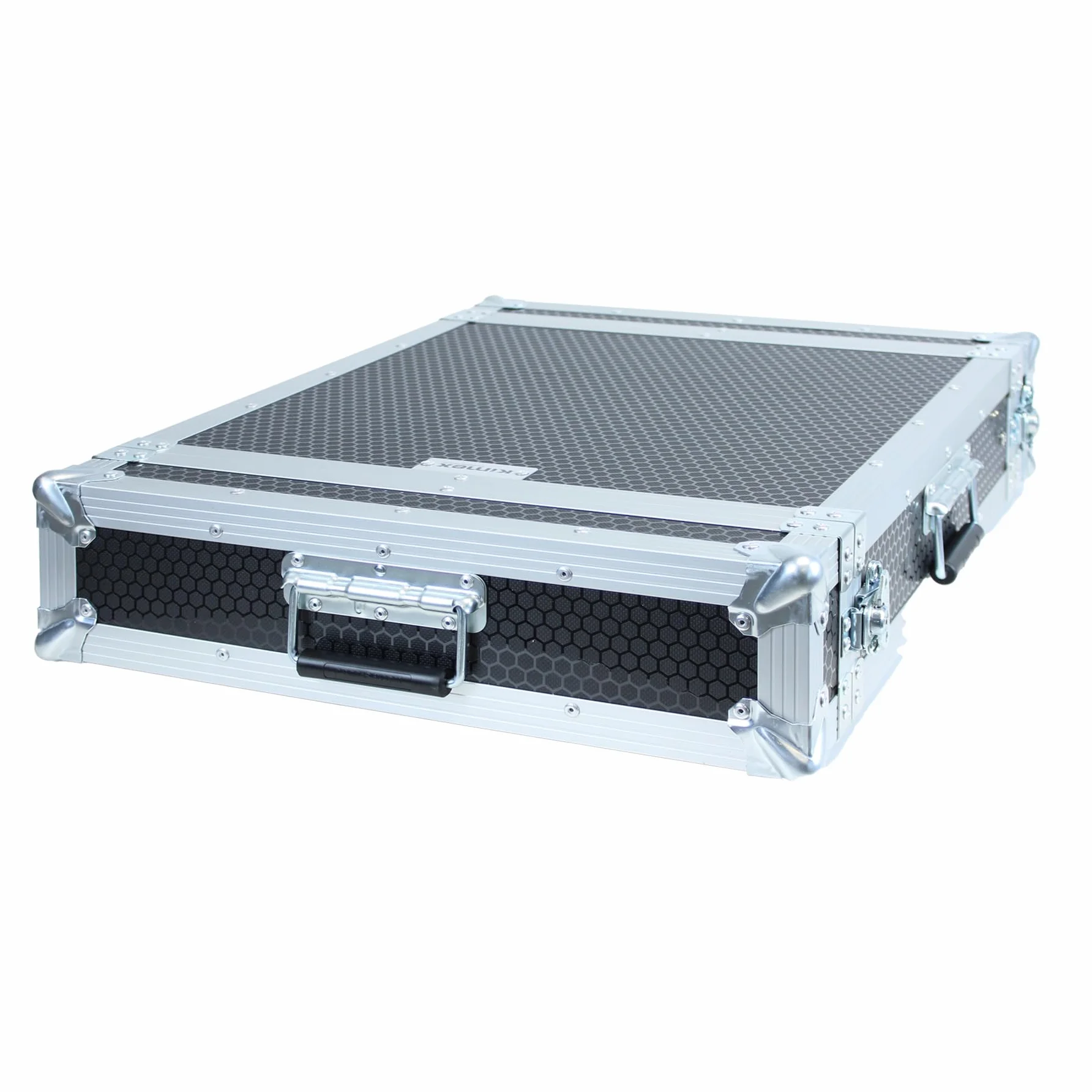 KIMEX - Flight Case - Rack 19" - Capacidad 2U - Doble puerta - 101-0102