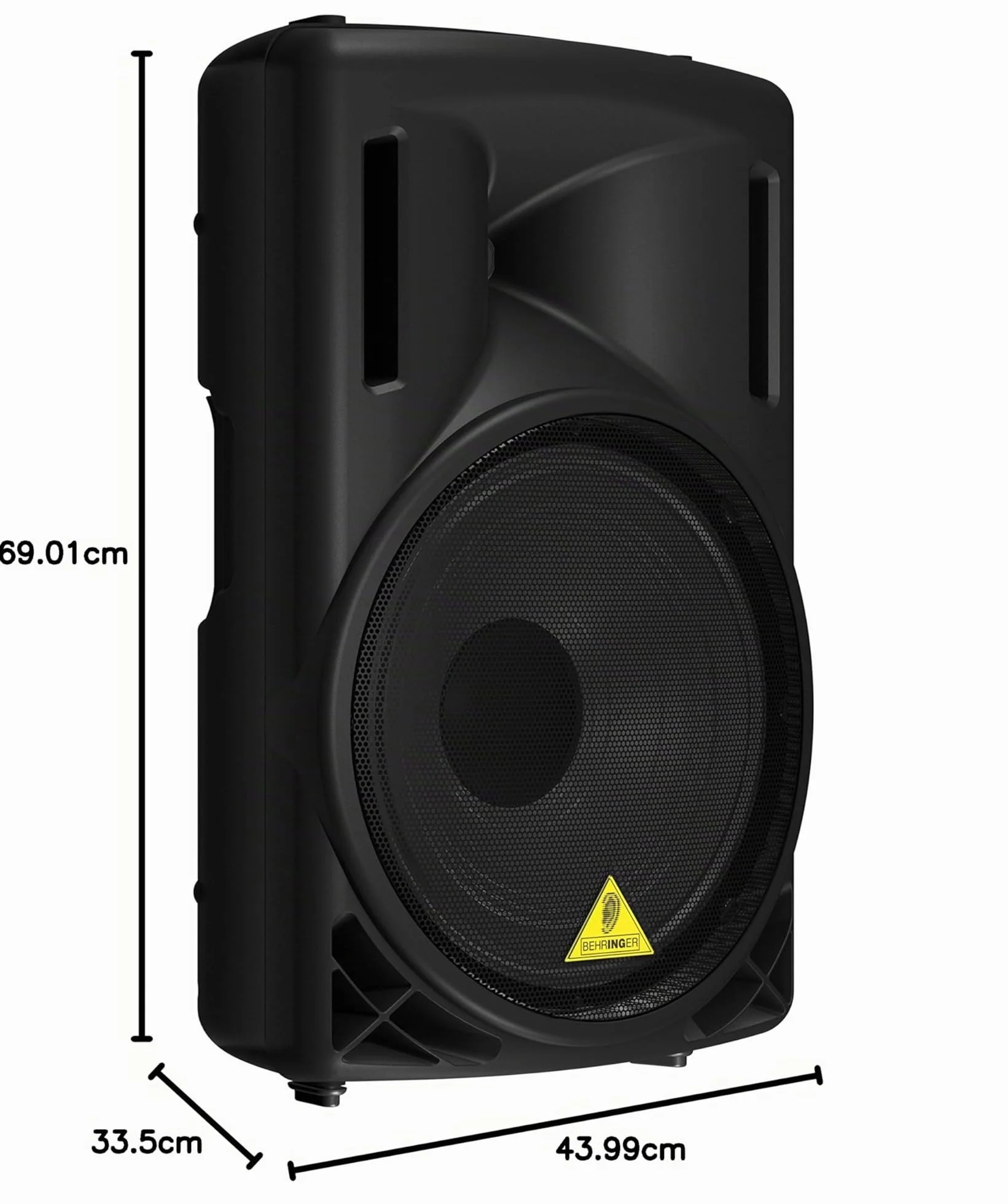 Behringer B215D Sistema De Sonido PA Con Altavoces De 2 Vías, 550 W, Con Woofer De 15 Pulgadas Y Controlador De Compresión De 1,35 Pulgadas
