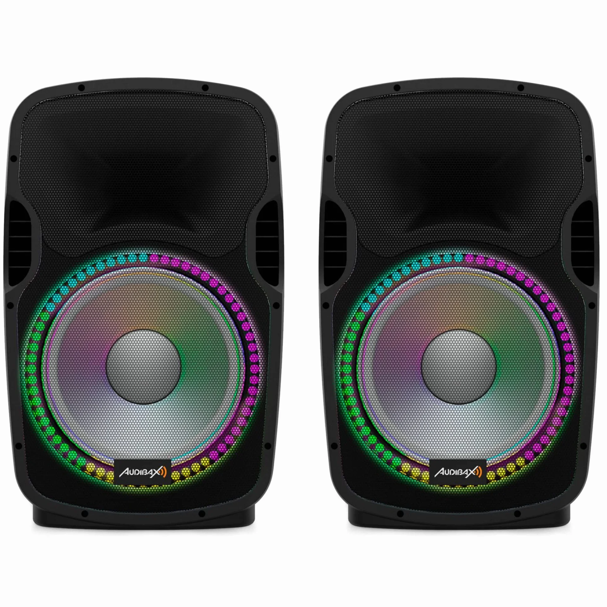 Audibax Party 215 Led Set 2 Altavoces 15