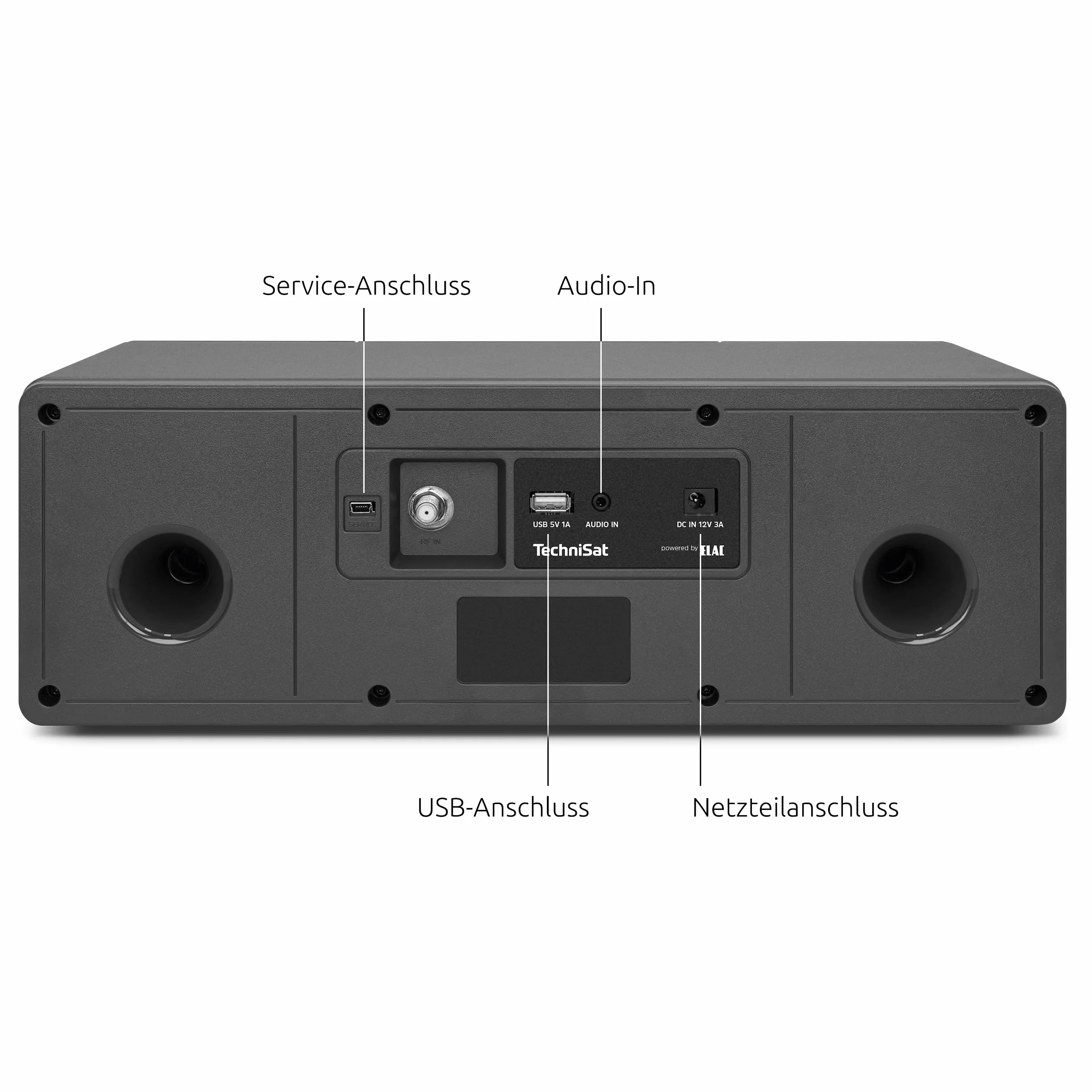 Technisat DigitRadio 3 IR nero/argento