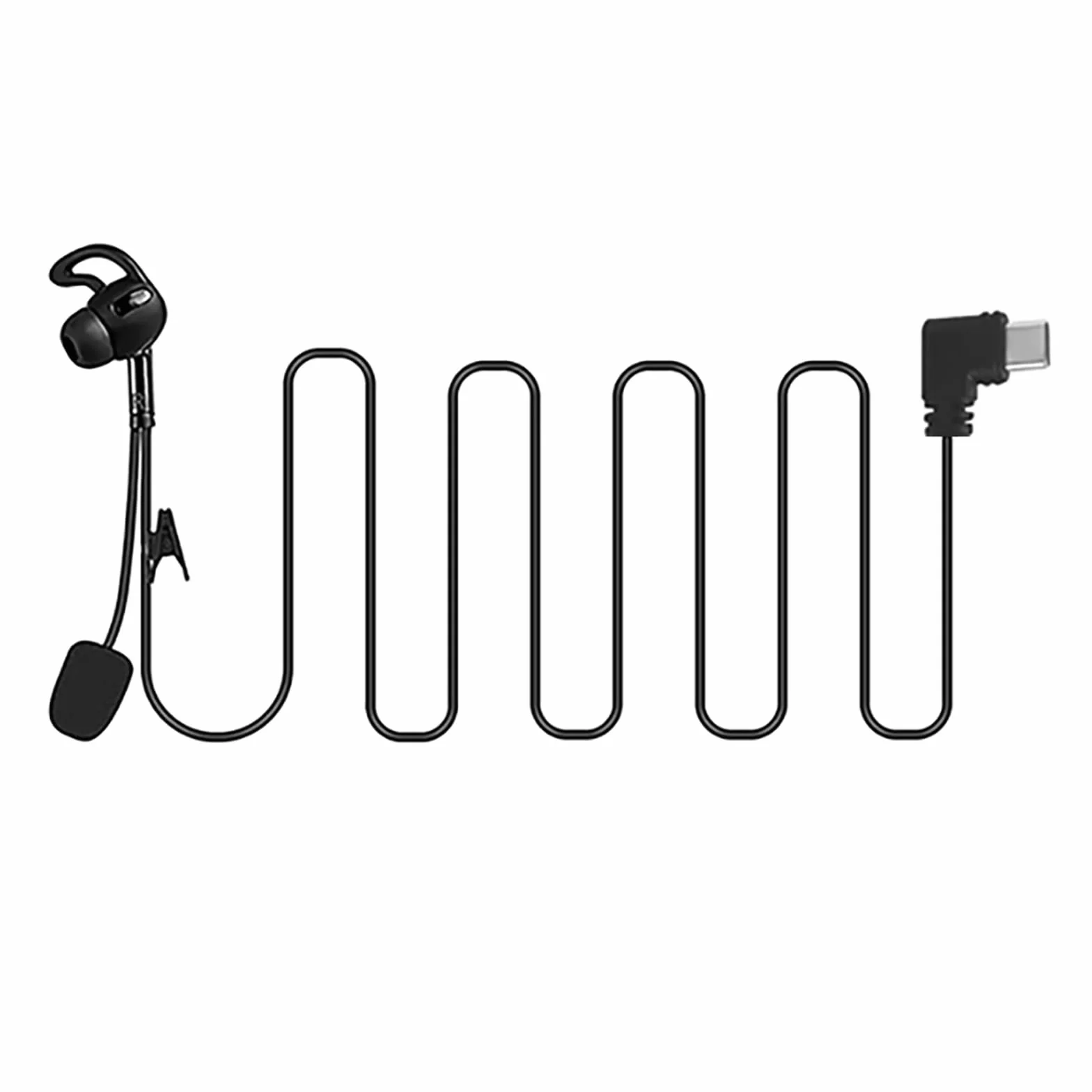 EJEAS Auriculares in-ear tipo C para árbitro de fútbol V6C/V4C Plus (oreja izquierda)