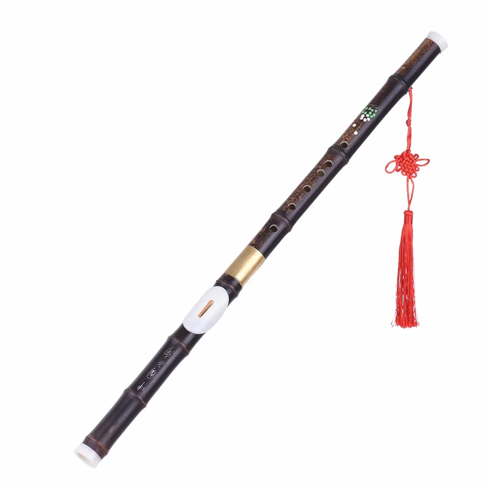 Tubo de flauta transversal Bawu Ba Wu de bambú natural desmontable en llave G para principiantes amantes de la música como regalo