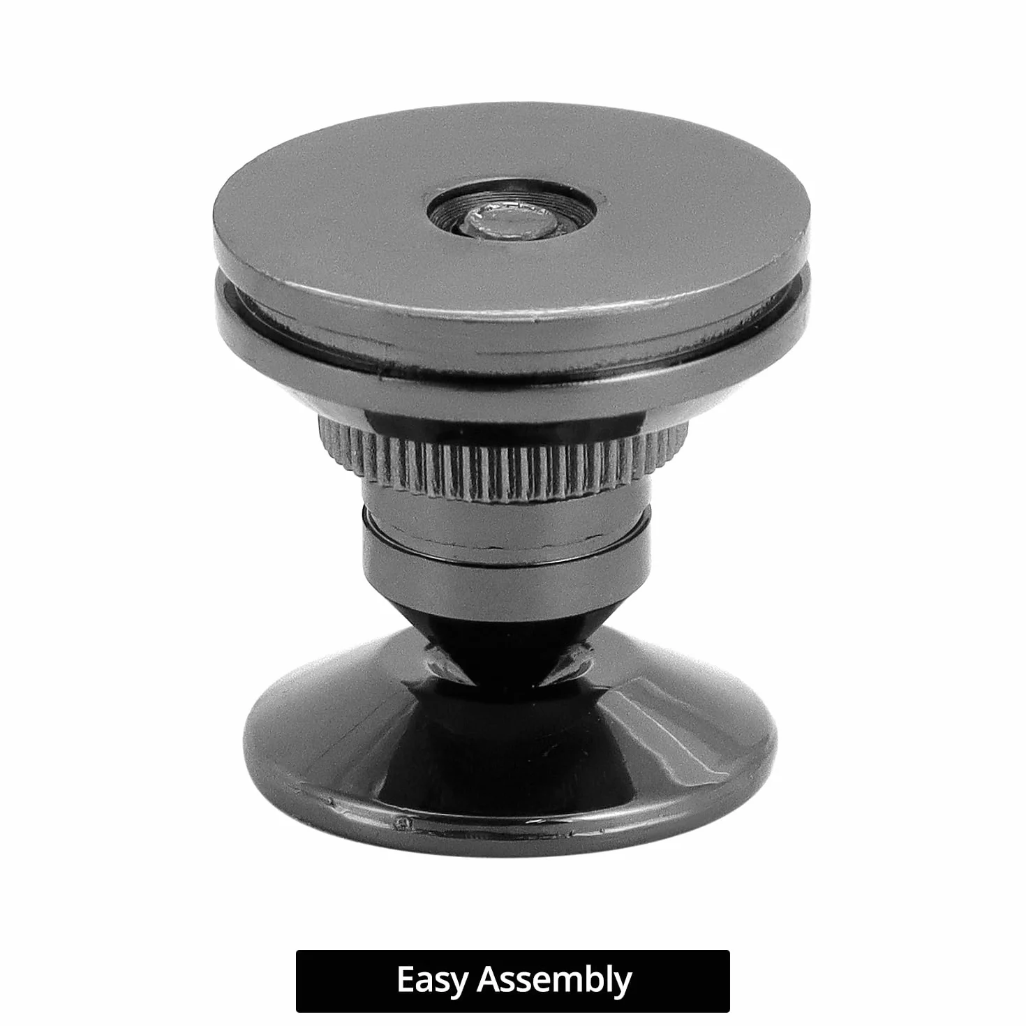 QWORK 8 Piezas Puntas para Altavoces, Soportes de Latón Chapado en Oro, a Prueba de Golpes para HiFi