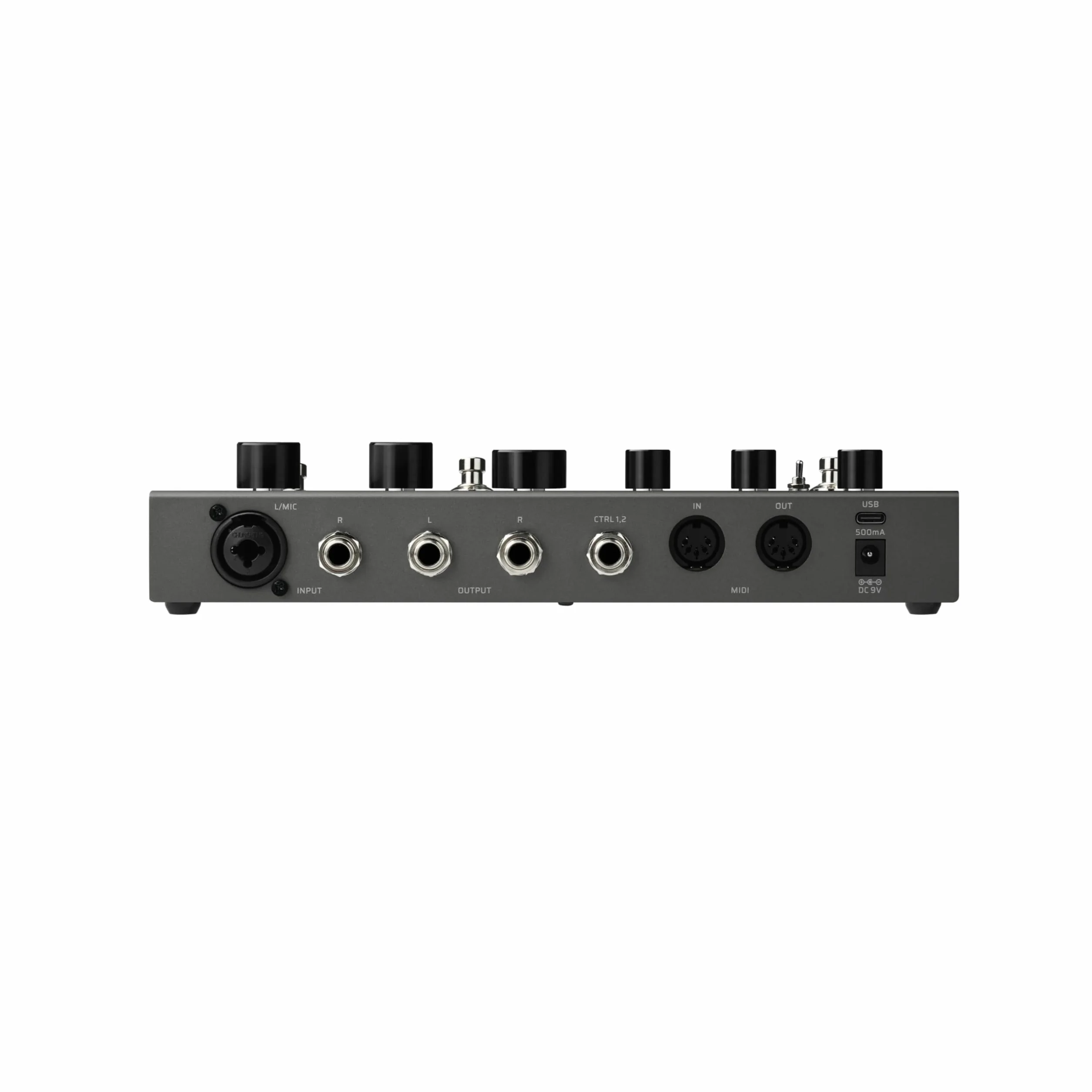 Valeton VLP-400 Pedal looper dual para guitarra, bajo y voz (estación de loops, 32 bits, 99 proyectos, caja de ritmos, 7 efectos de loop, looper de guitarra, Assign, MIDI, XLR), negro