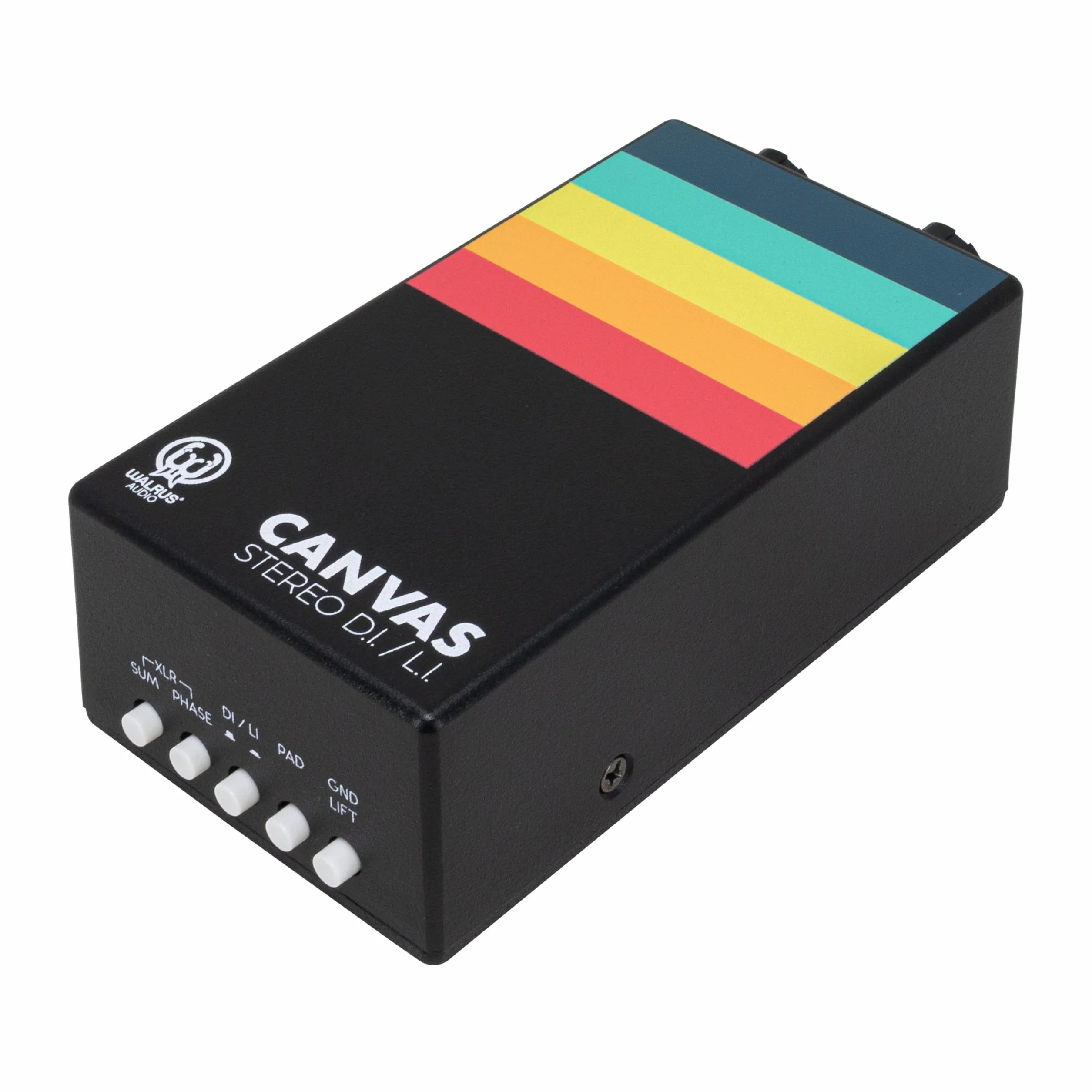 Walrus - Caja DI estéreo pasivo en formato de pedal y aislador de línea
