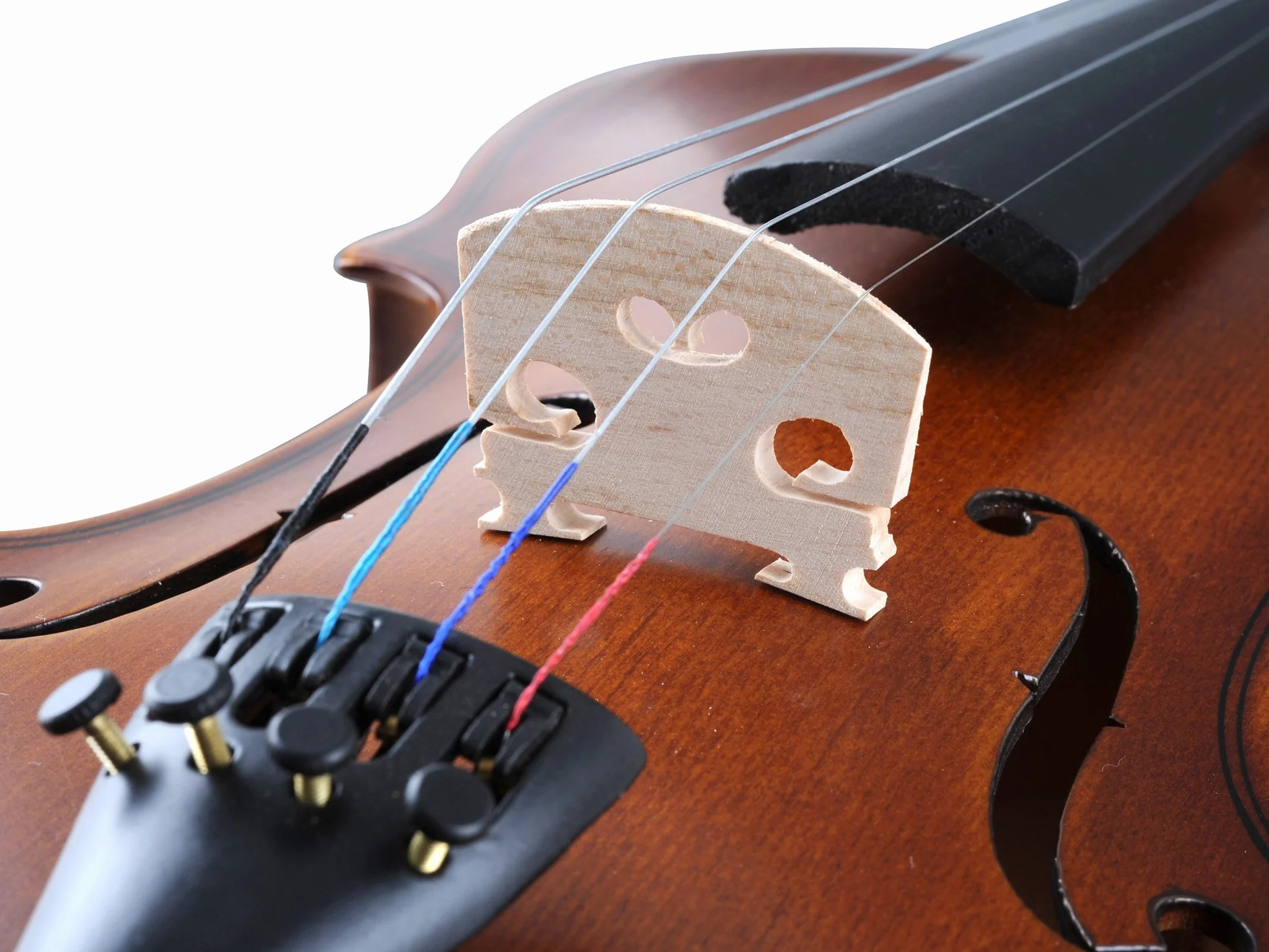 Aileen Violín 4/4 Principiante con Engomada del Tablero de Violín, Manual de Usuario, Estuche Rígido, Arco, Colofonia, Puente y Paño de Pulido