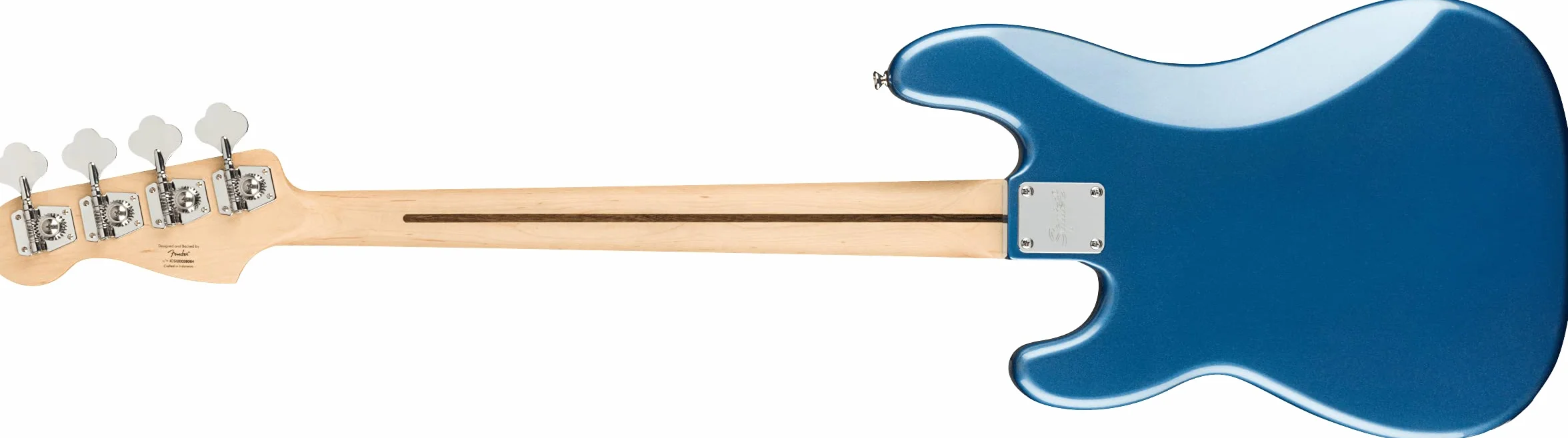 Squier by Fender Affinity Series Precision Bass® PJ, diapasón de laurel, golpeador negro, azul Lake Placid