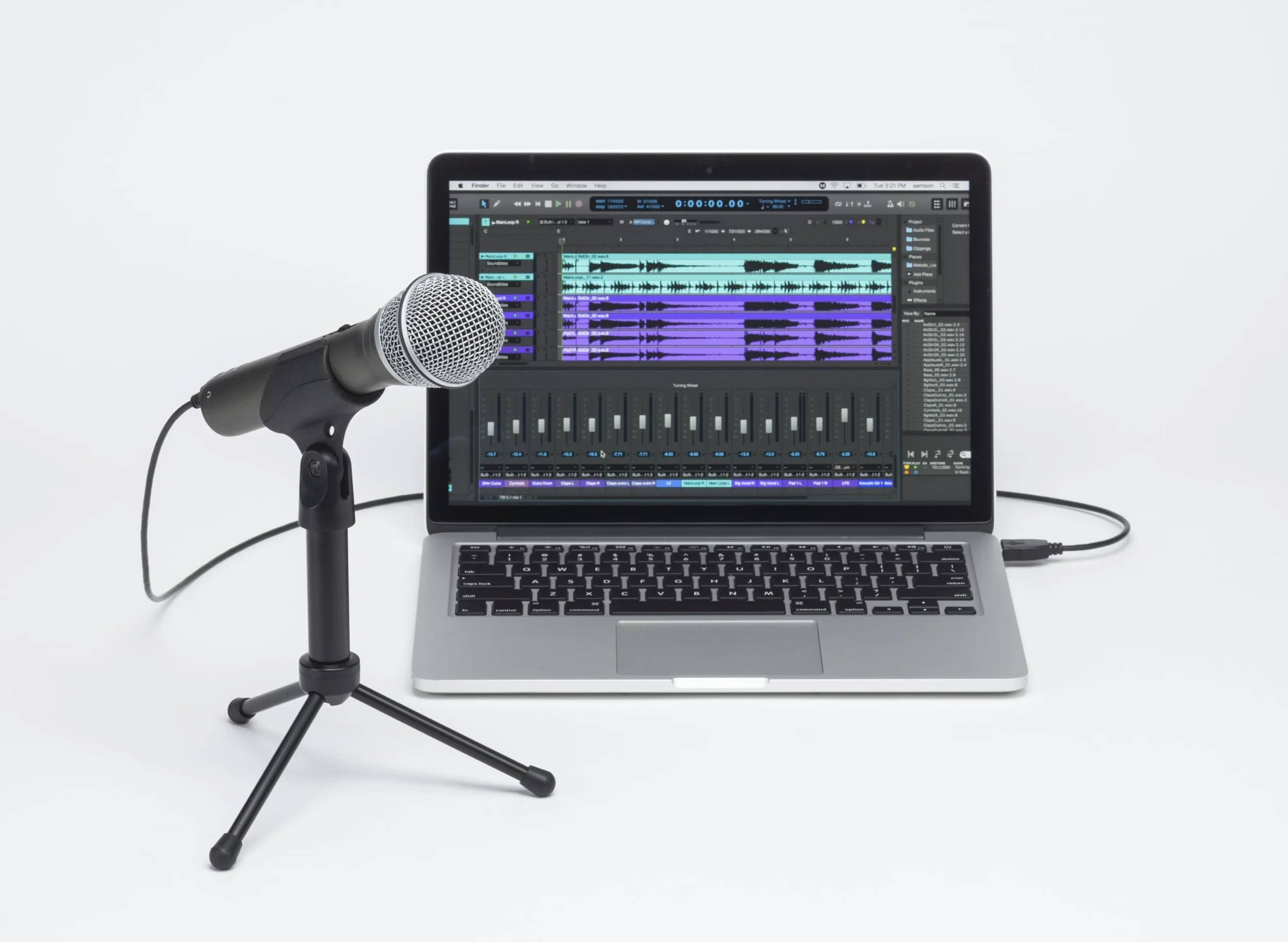 Samson Q2U Micro Dynamique - Paquete de grabación y podcasting de micrófono USB