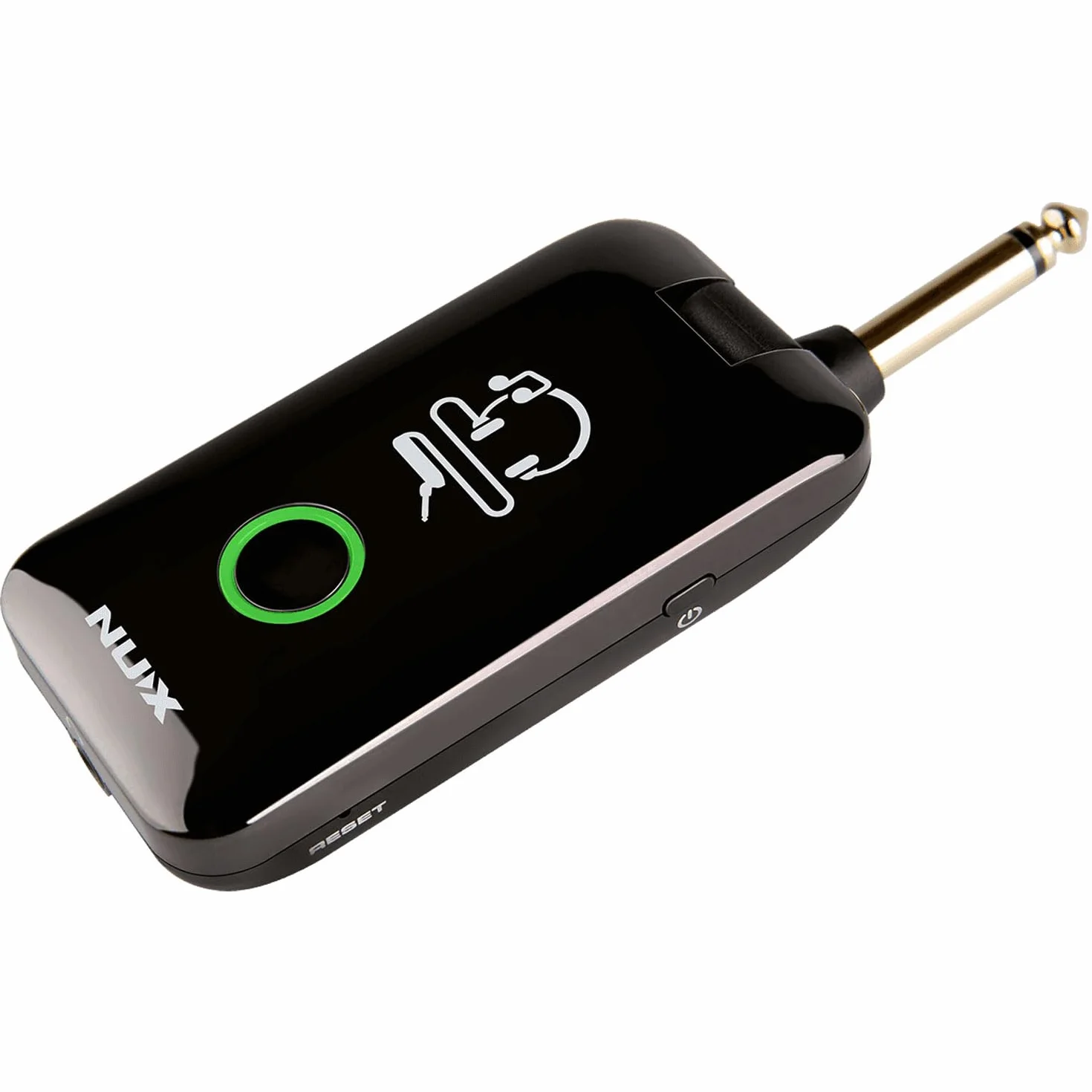 Nux MP-2 Mighty Plug - Amplificador inalámbrico y simulación de efectos para guitarra y bajo + auriculares keepdrum