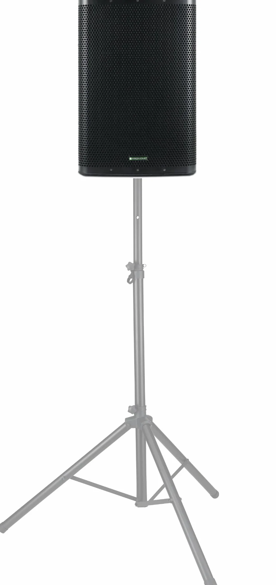 Pronomic C-215 MA - Altavoz Activo de 2 vías con 2 Canales - Potencia: 1000 vatios - Woofer de 15" + Tweeter de Titanio de 1,75" - Receptor Bluetooth - Carcasa con inclinación para el Monitor