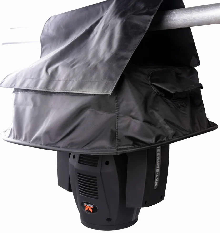 8Pack Cubierta Cabeza Movil Funda Impermeable Protector Cabeza Movil, Protector Beam 7r 230w Rain Cover for Moving Head Light Cubierta de Lluvia Impermeable Escudo