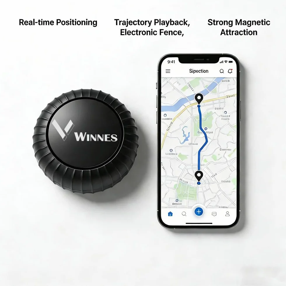 TKMARS Localizador GPS Mini S8, Seguimiento Mundial para Mascotas, Vehículos, Personas Mayores, Imán Potente, Valla Electrónica, Historial 6 Meses, Batería 3 Años, Localización Universal