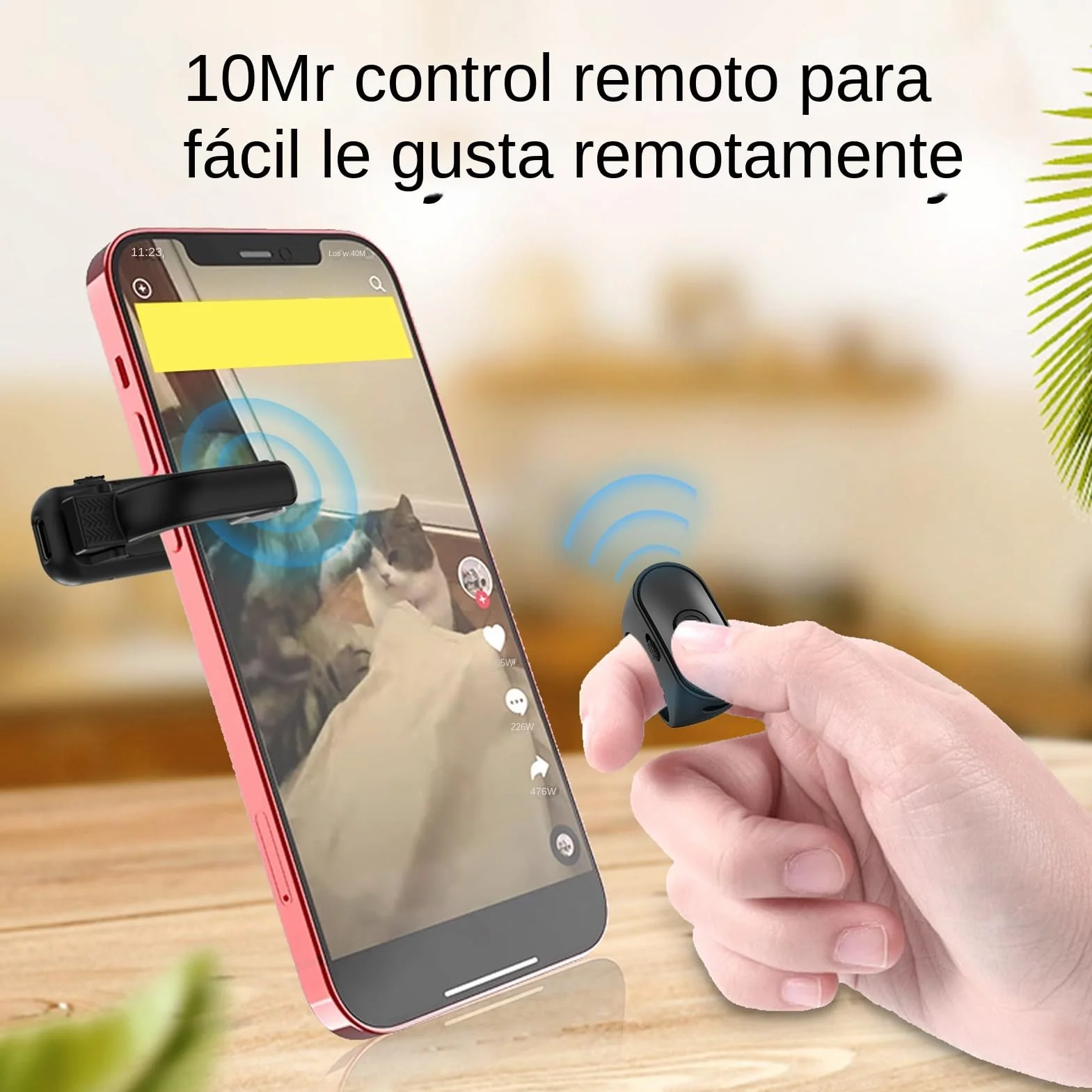 Volteador de Páginas para Ebook Portátil Diseño Ergonómico
