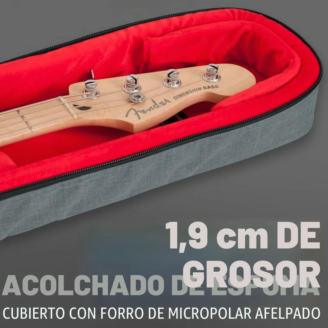 Gator GT-ELECTRIC-GRY Transit Series - Funda acolchada para guitarra eléctrica