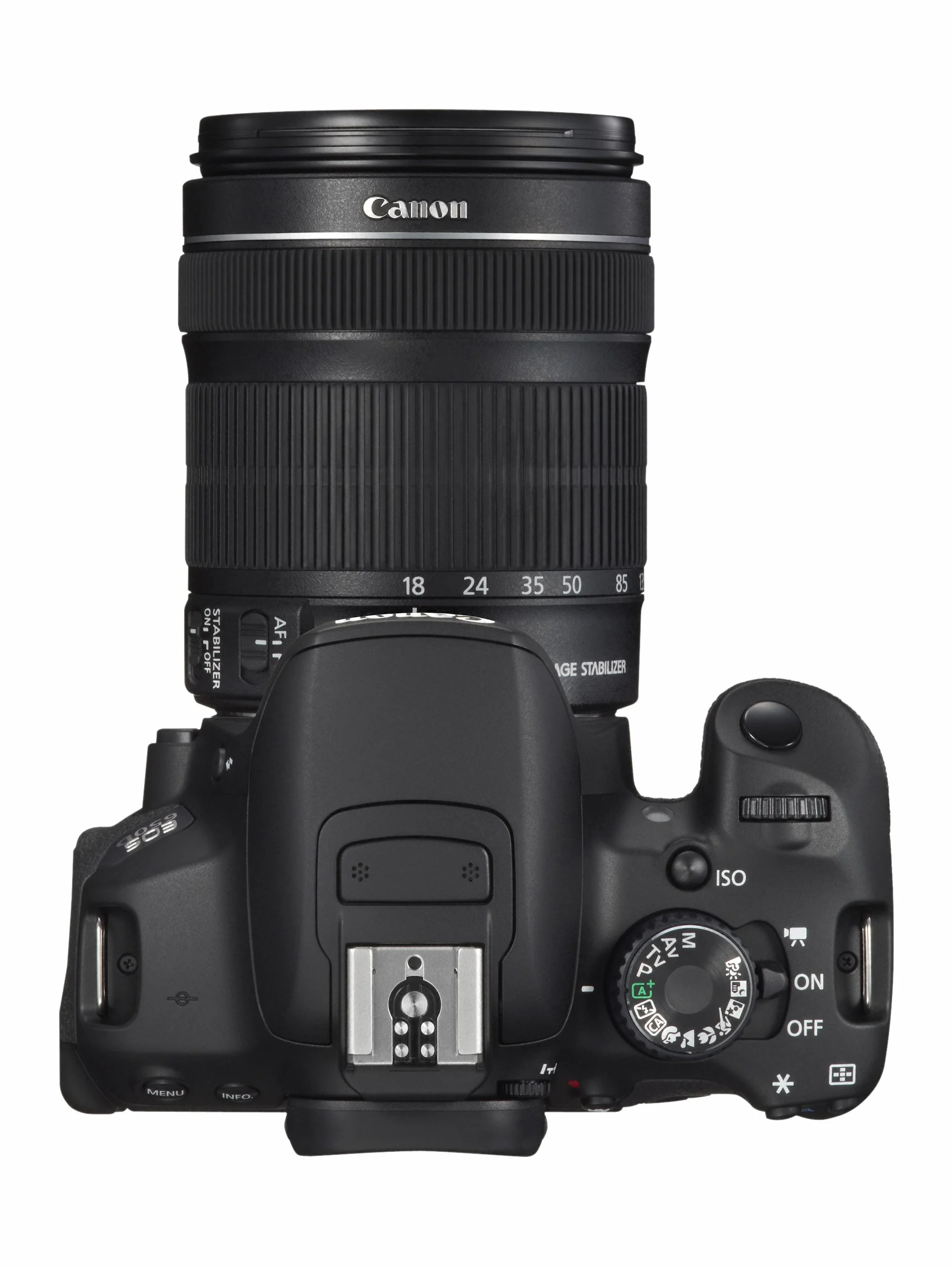 Canon EOS 650D EF-S 18-135 IS STM Cámara Digital 18 MP SLR Kit CMOS Negro Reacondicionado