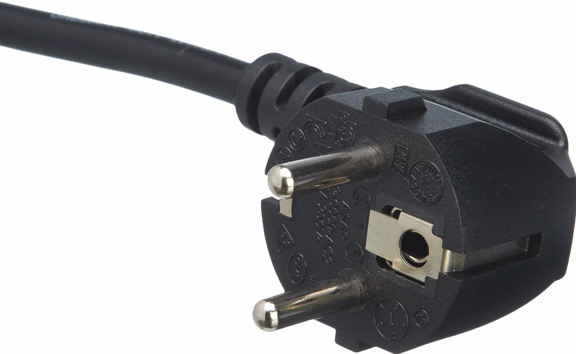Amazon Basics cable de alimentación 3 m negro