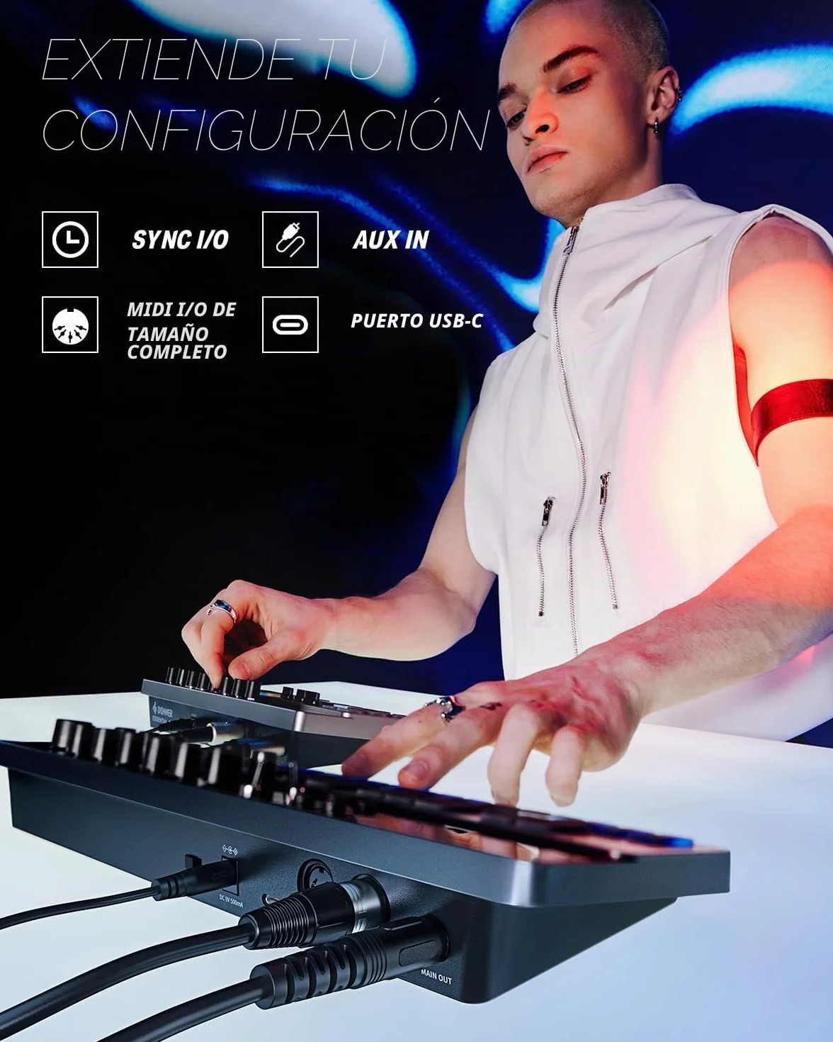Sintetizador de graves analógico
