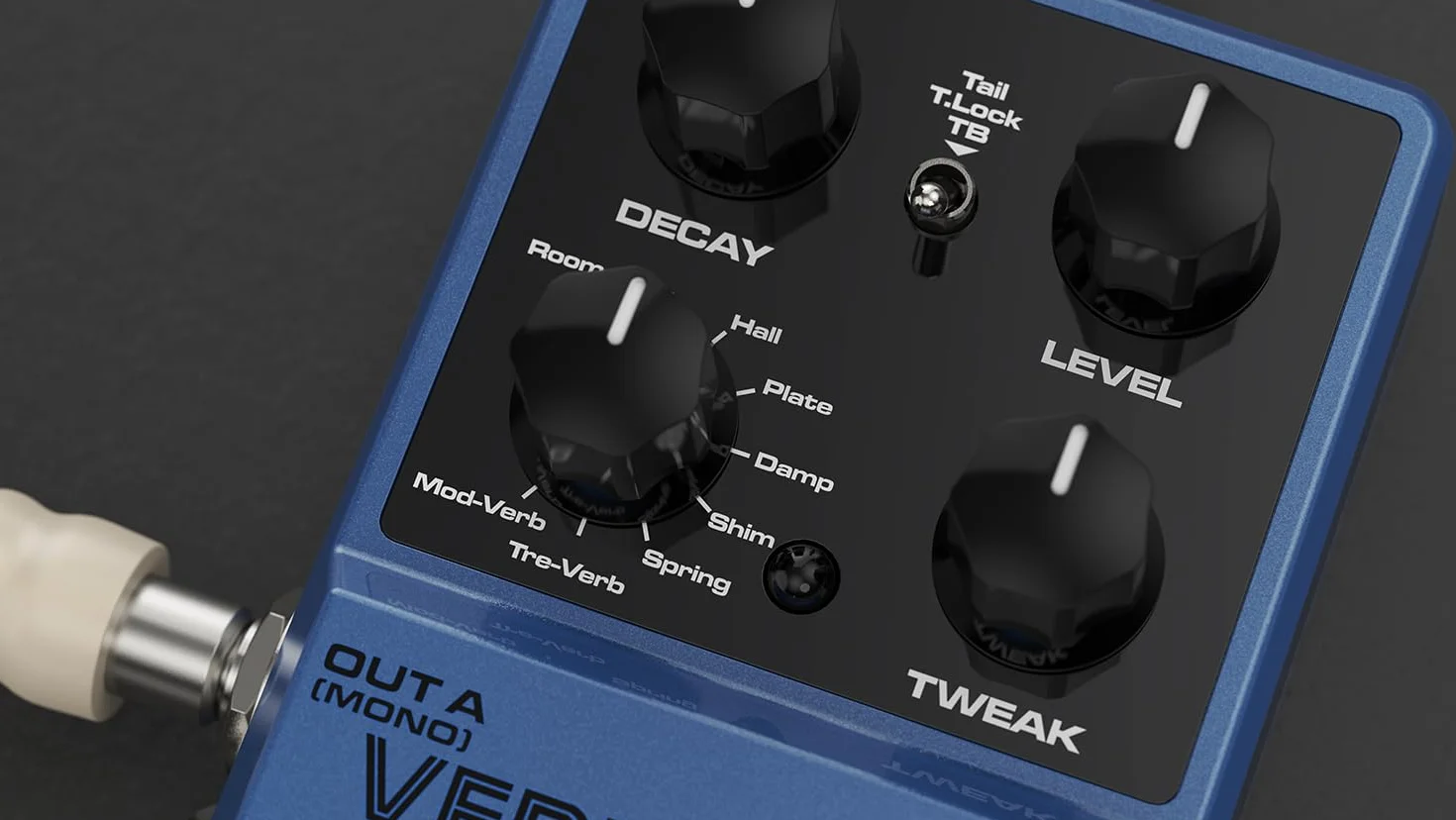 NU-X | Pedal Verb Core Deluxe con 8 efectos de reverberación diferentes en una sola caja