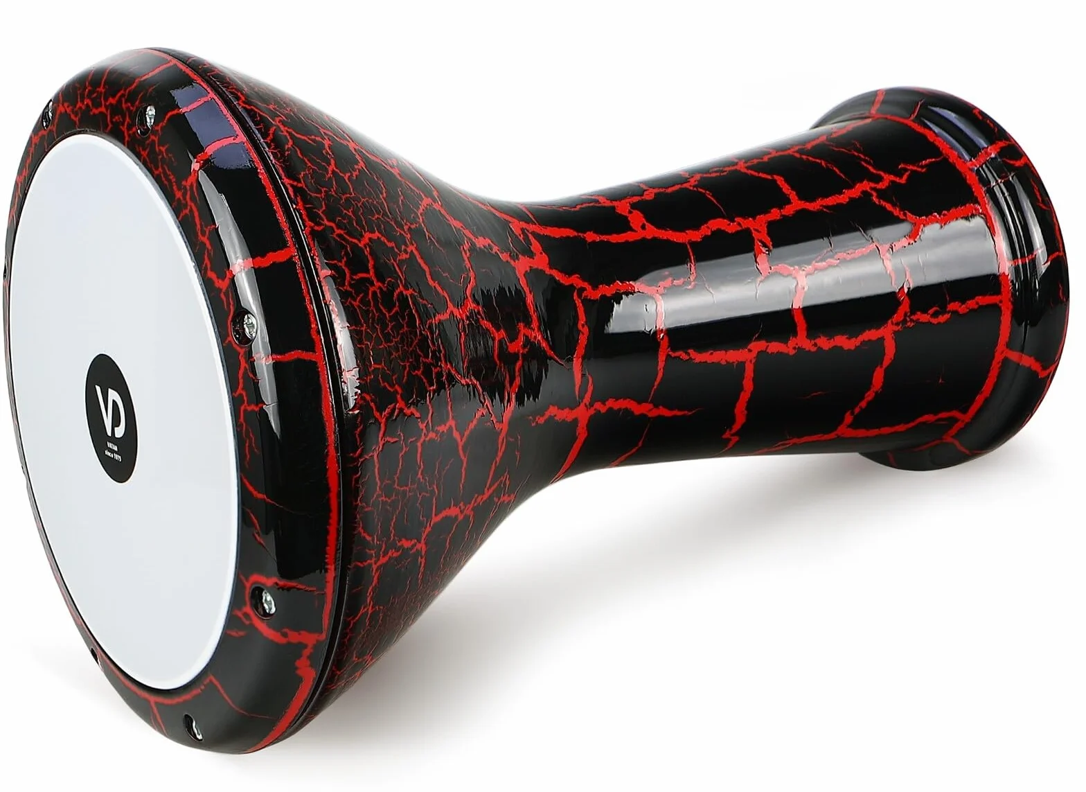 Orientalische Profi Solo Darbuka gerissener Lack Effeckt