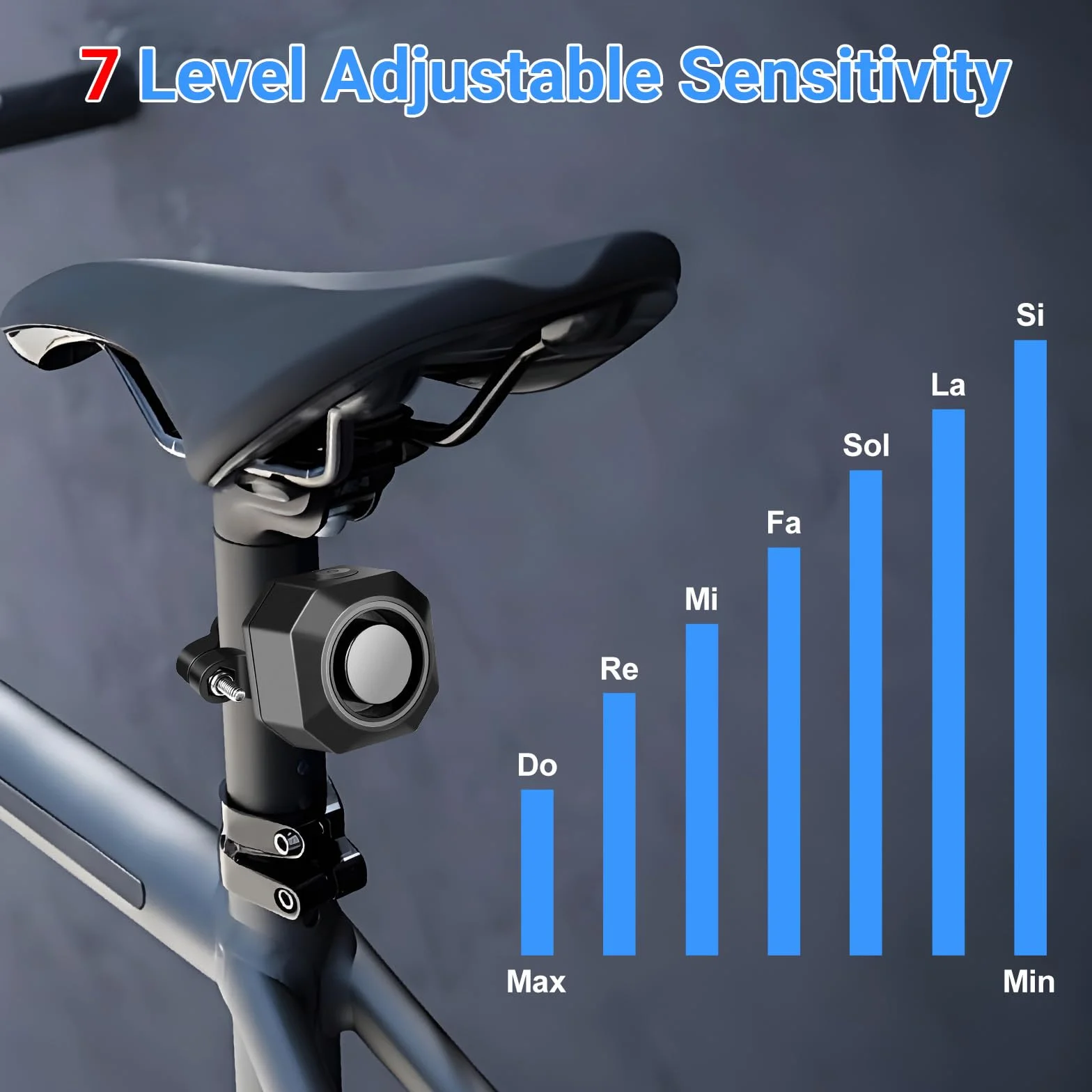 Alarma de bicicleta con control remoto, sensor de movimiento de vibración inalámbrico, sistema de alarma para motocicleta, protección antirrobo fuerte de 113 dB, accesorios antirrobo para bicicleta de