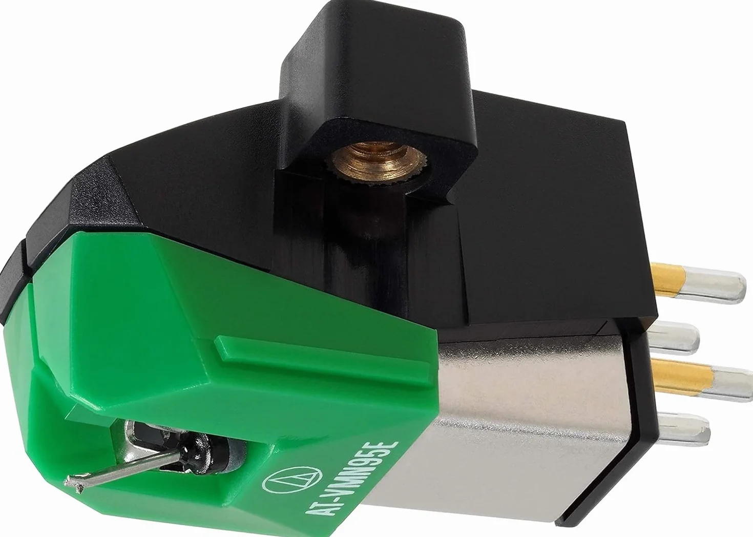 Audio-Technica AT-VM95E Cápsula estéreo con aguja elíptica serie VM95 Verde
