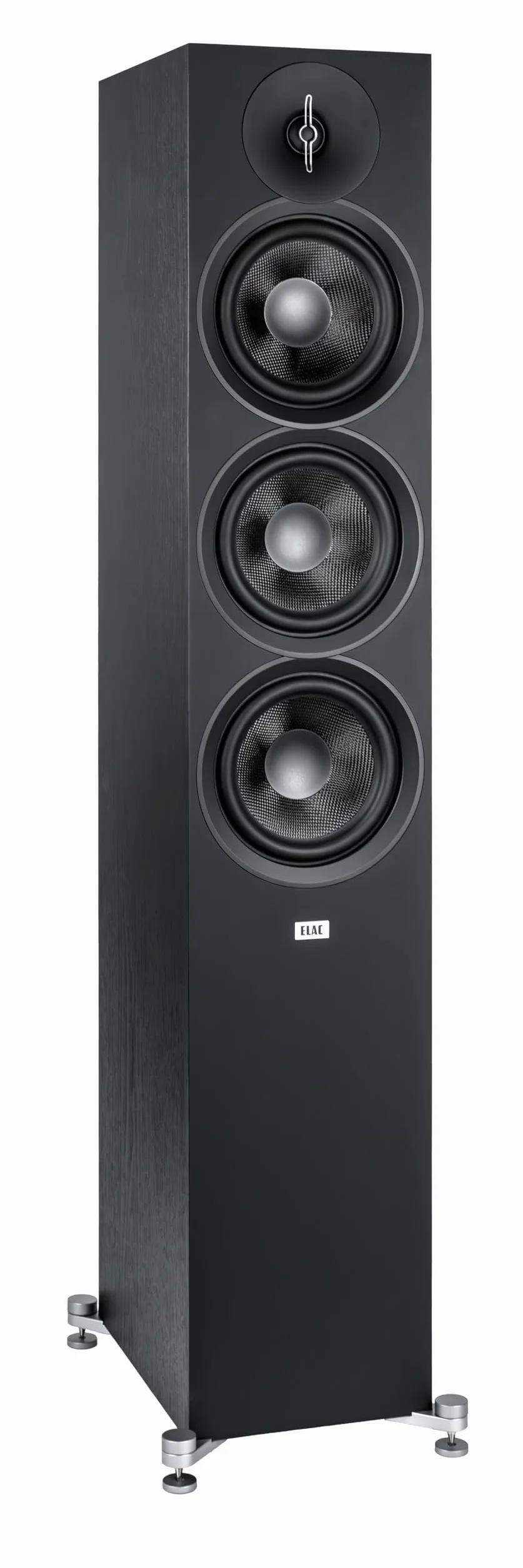 Elac Debut F6.3 - Altavoz Columna: Ideal para transmitir música a través de su Sistema estéreo, también en el Marco de un Sistema Envolvente 5.1, Sonido Legendario, diseño Elegante - Altavoz pasivo
