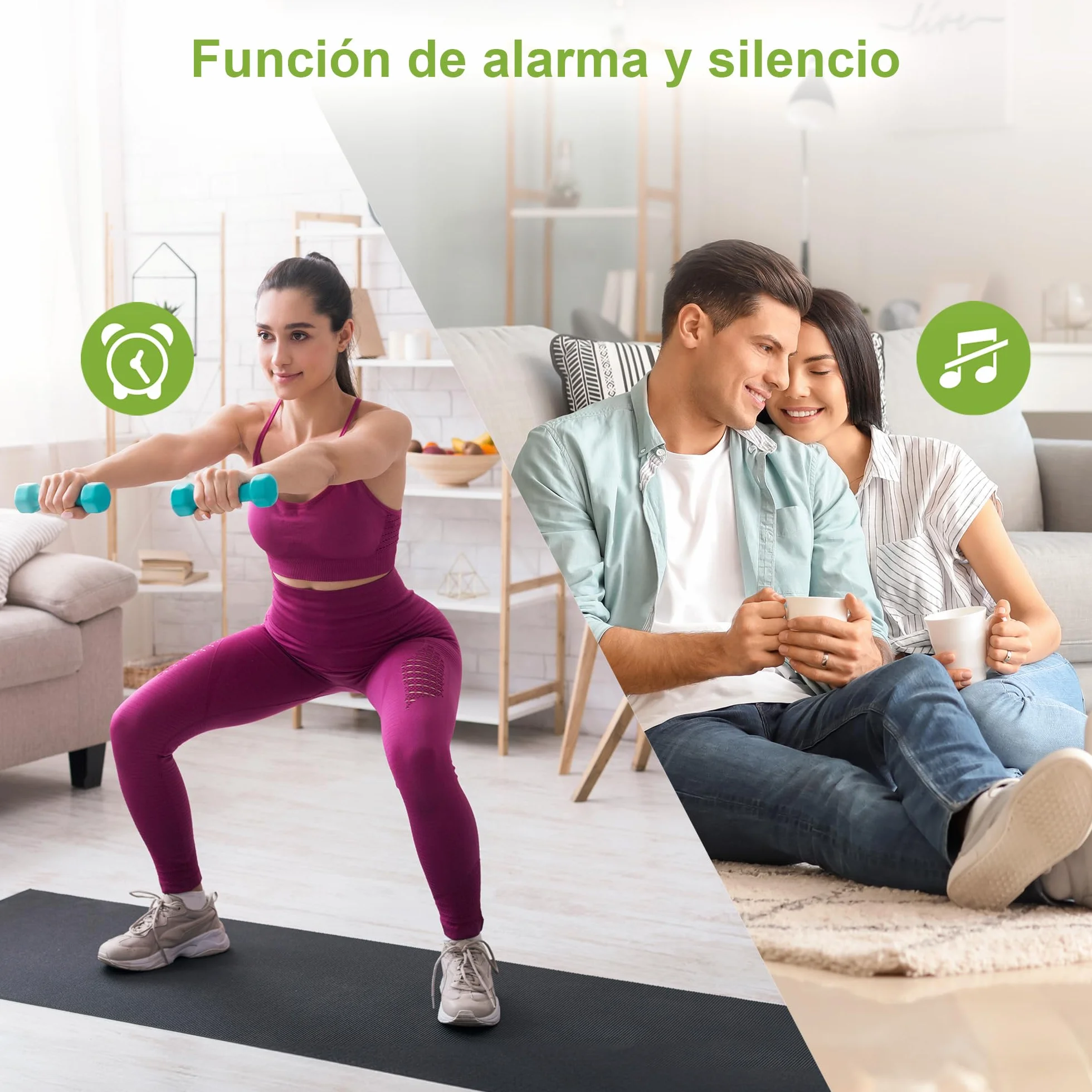 VTech CS2001 Teléfono inalámbrico DECT Duo, Identificador de Llamadas, Manos Libres, Negro