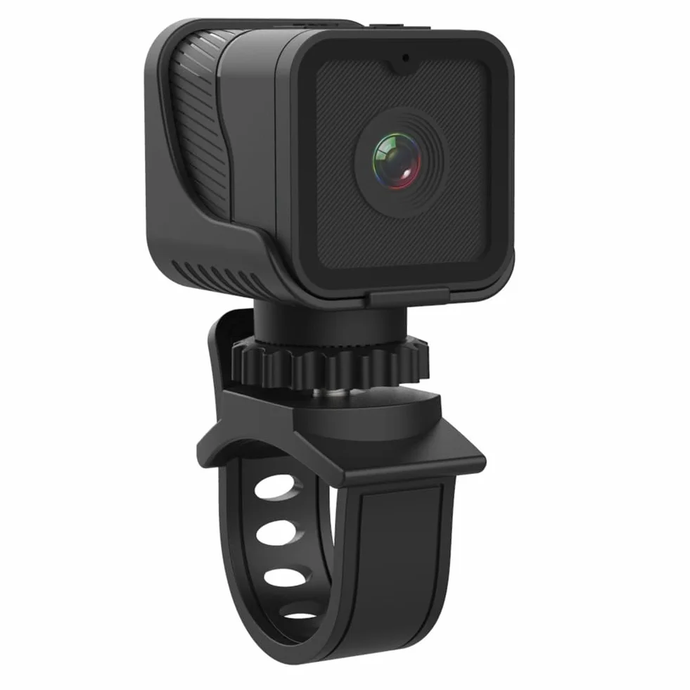 CáMara Deportiva WiFi HD 1080P con Punto de Acceso Mini CáMara PortáTil Impermeable Motocicleta Bicicleta Grabadora de ConduccióN Movimiento DV