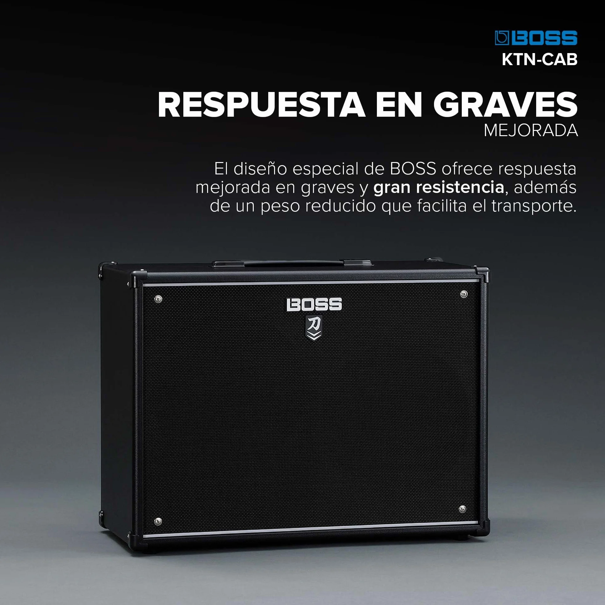 BOSS Katana Cabinet 212 - Speaker Cabinet voor de Katana-Head Amplifier - Maximum Klankperformance & Robuuste Stevigheid - Twee Custom 12-Inch Speakers - Afhneembaar Achterpaneel - 150-Watt Vermogen