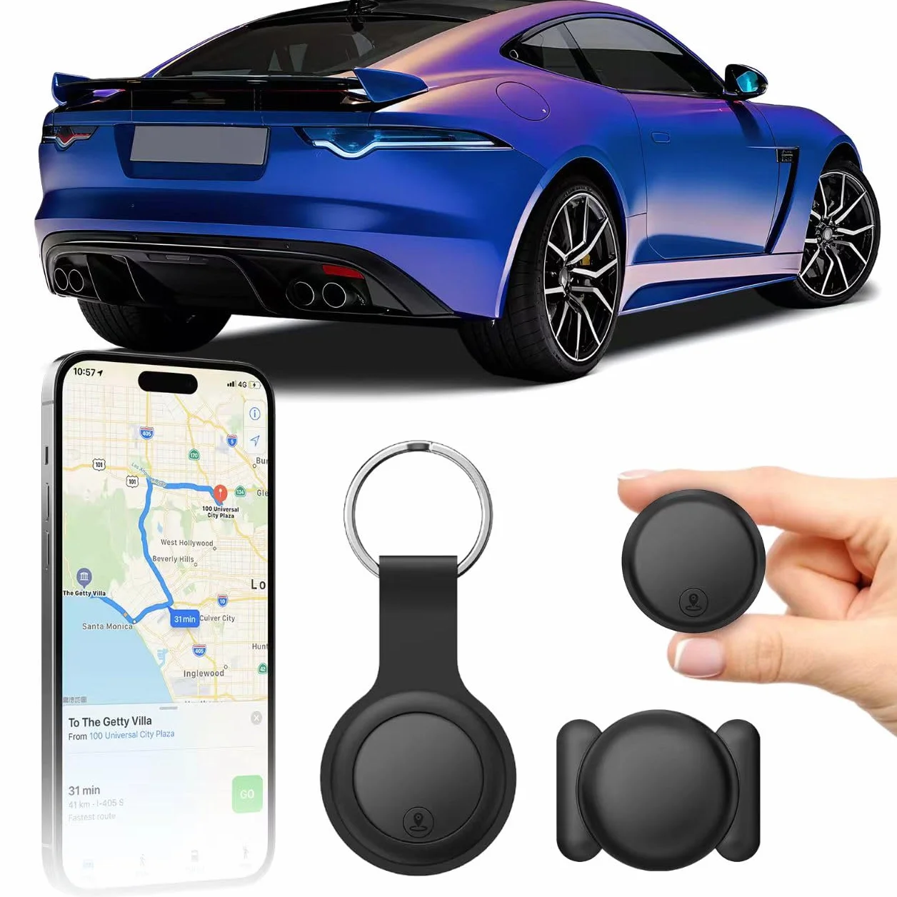 Rastreador GPS para Coche Sin Suscripción 2026 Magnético Localizador GPS