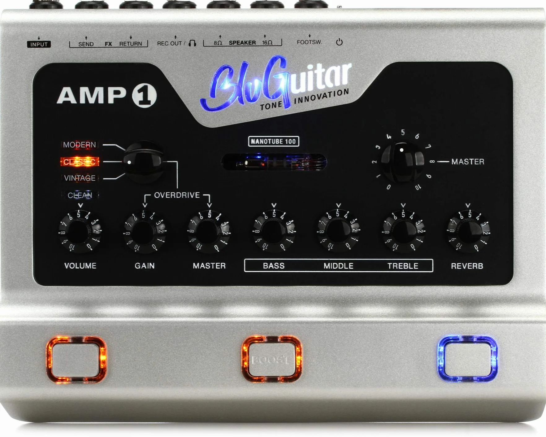 BluGuitar AMP1 Mercury Edition · Cabezal guitarra