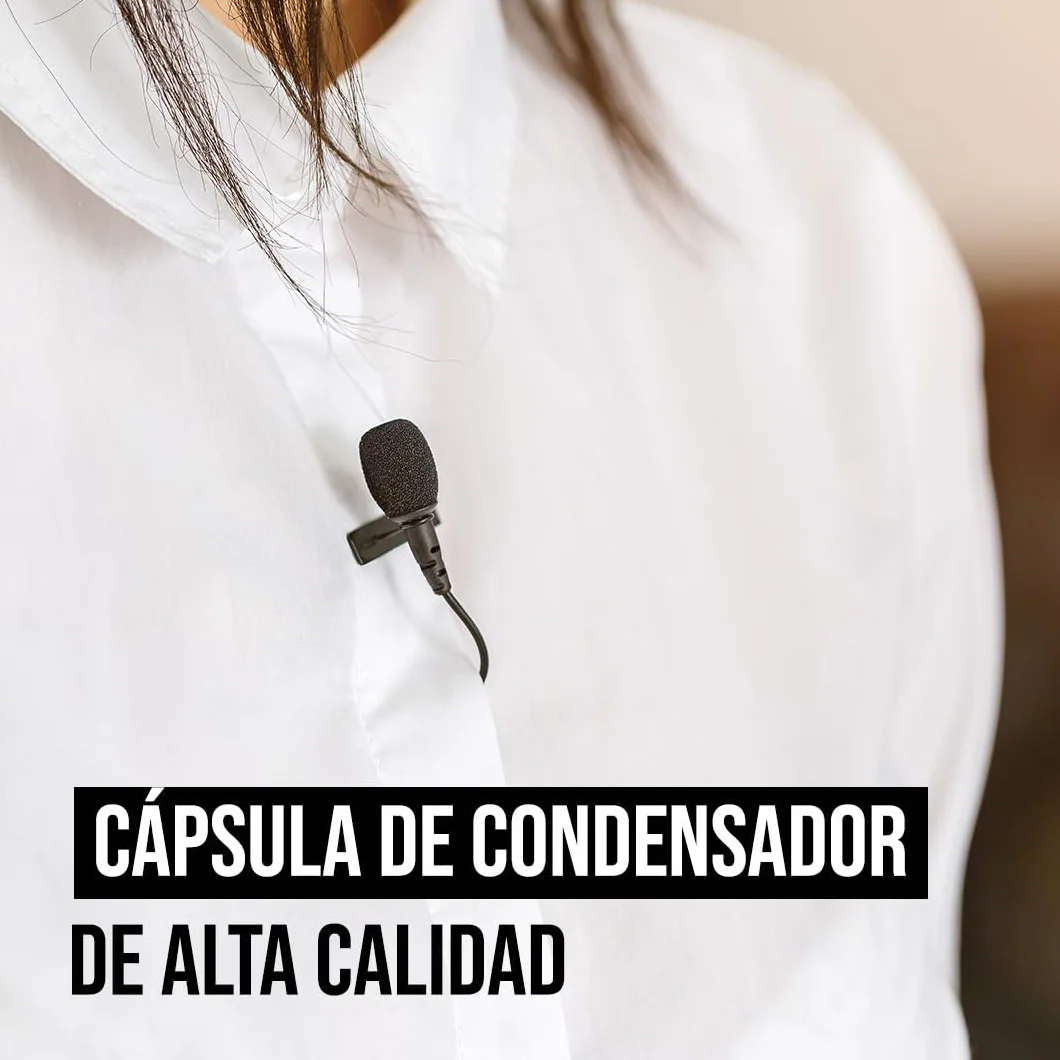 Lavalier GO de RØDE - Micrófono de solapa profesional para aplicaciones de broadcast, filmaciones, creación de contenidos y grabación de voz en localizaciones y en estudio, en color negro