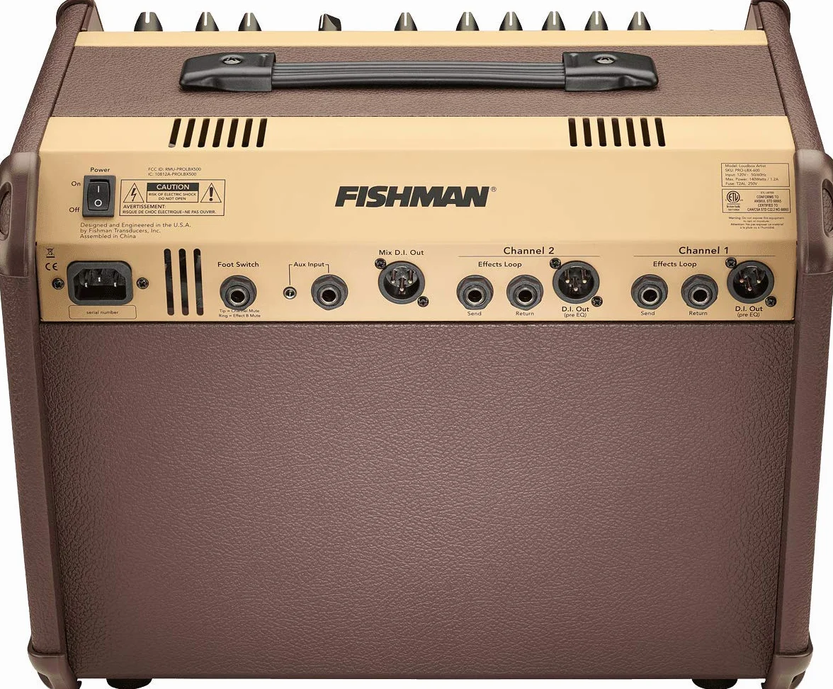 FISHMAN Verstärker Loudbox Artist, 120W, Bluetooth, 343 x 394 x 292mm, 11,60kg