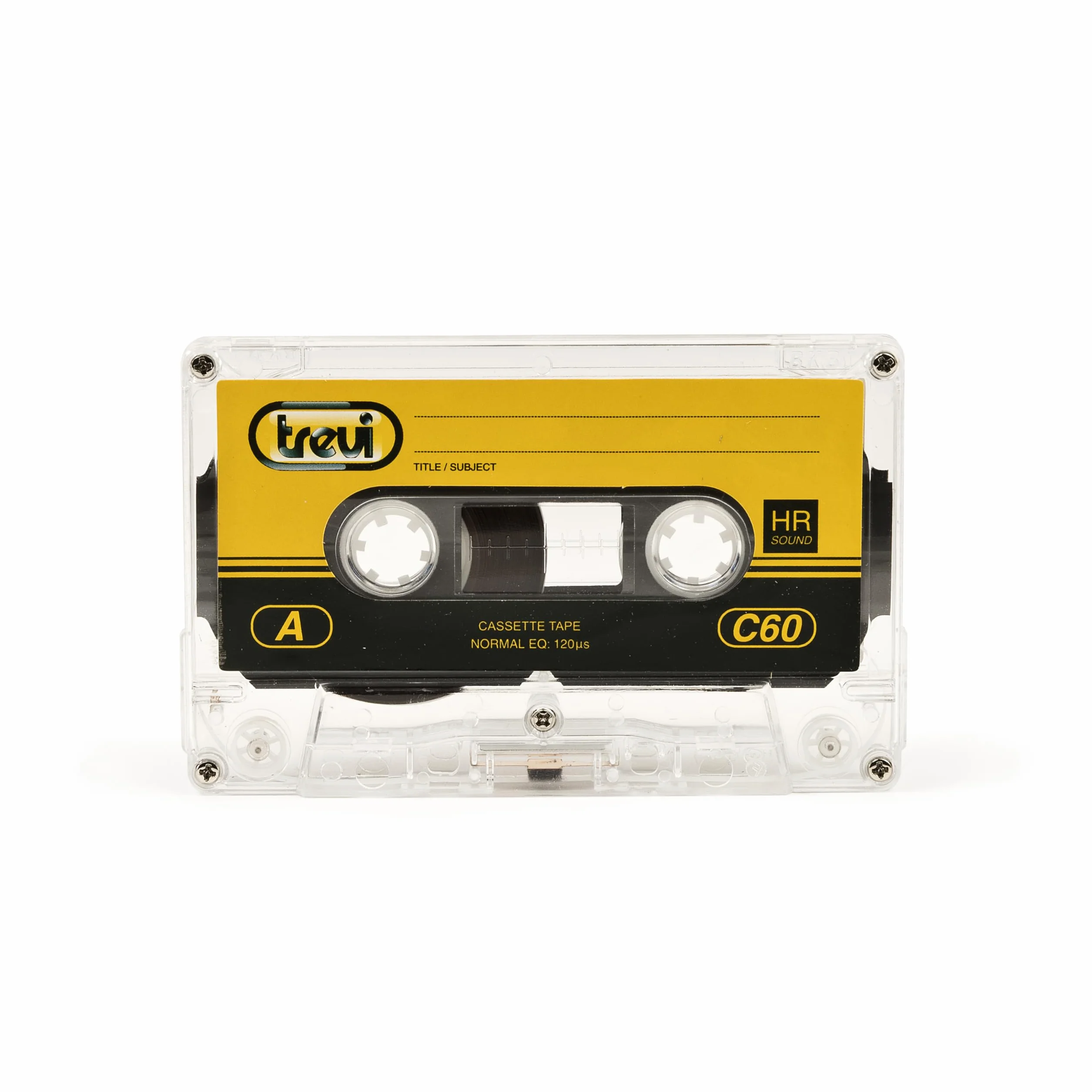 Trevi C60 HR Pack 4 Audio Cassette 60 min Cinta de Audio/Video