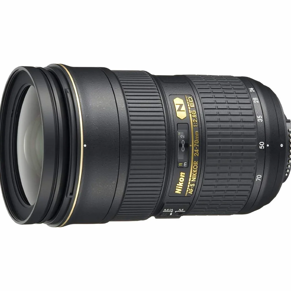 Nikon 24-70 mm f/2.8G ED AF-S Nikkor Zoom Obiektyw szerokokątny (Odnowiony)
