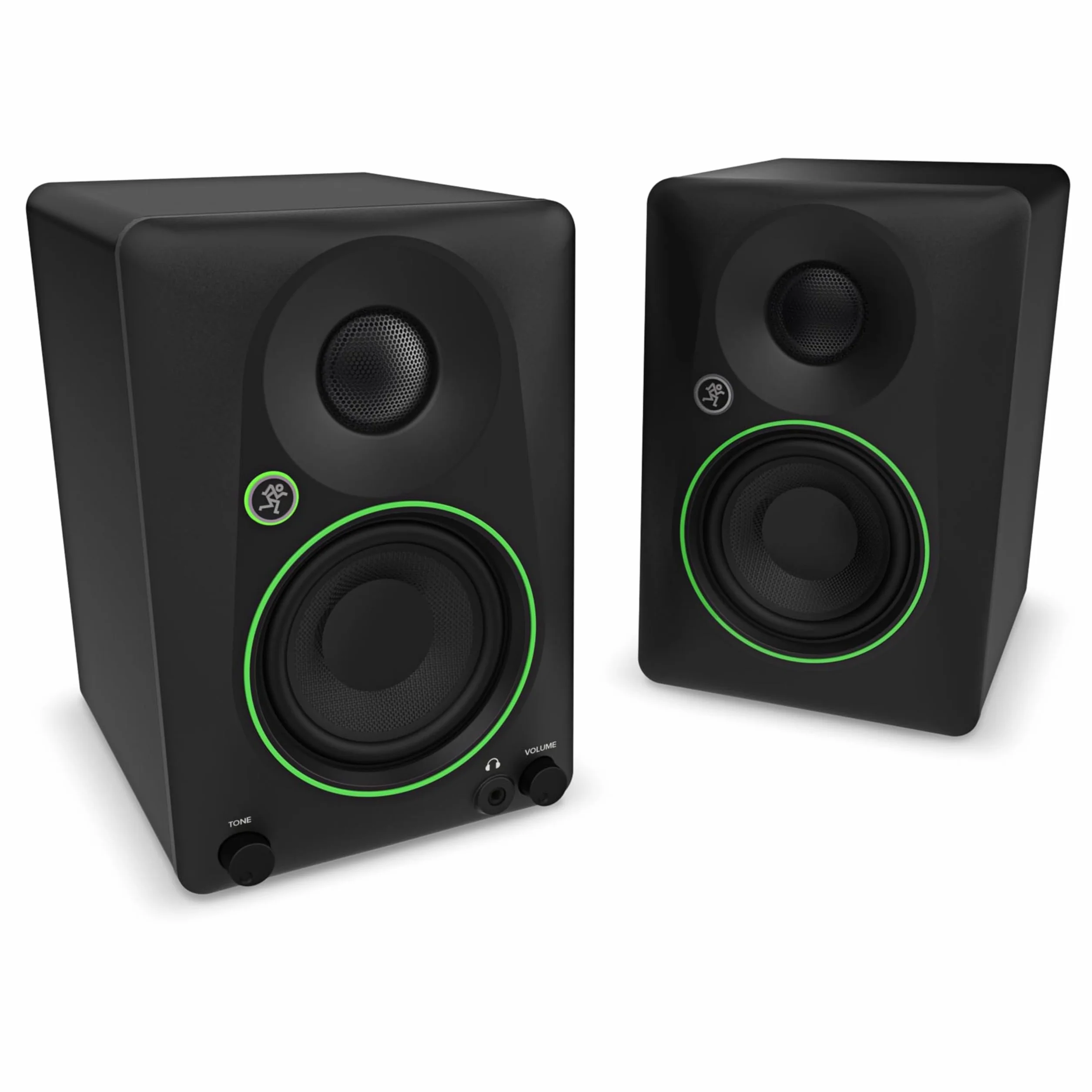 Monitores de estudio activos de 3.5" Mackie CR3.5BT con control de tono y Bluetooth®